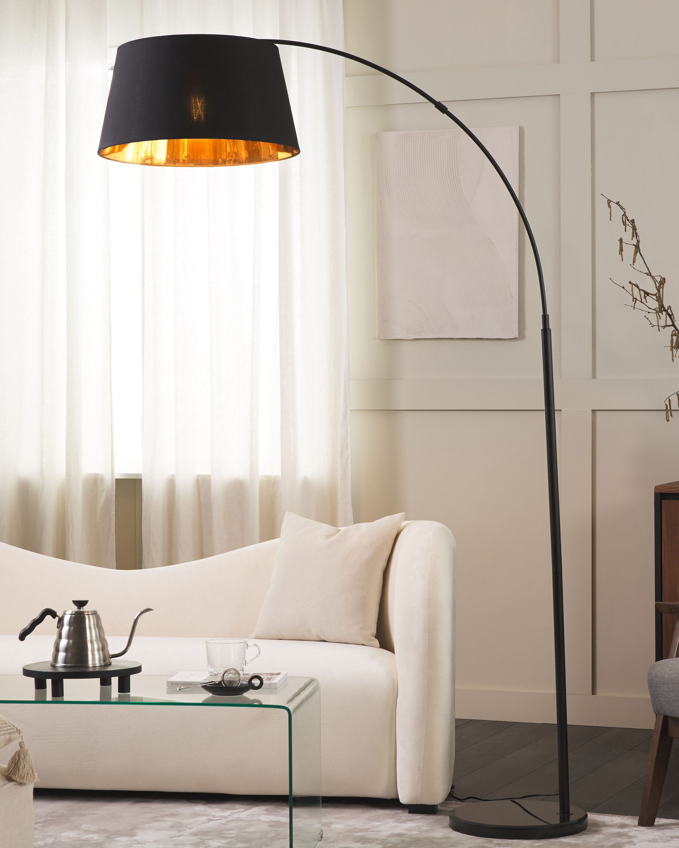 Floor Lamp YABUS Metal Black