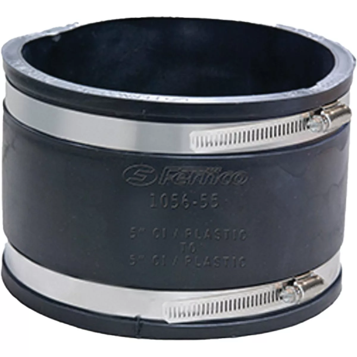 Fernco 5 In. x 5 In. Flexible PVC Coupling