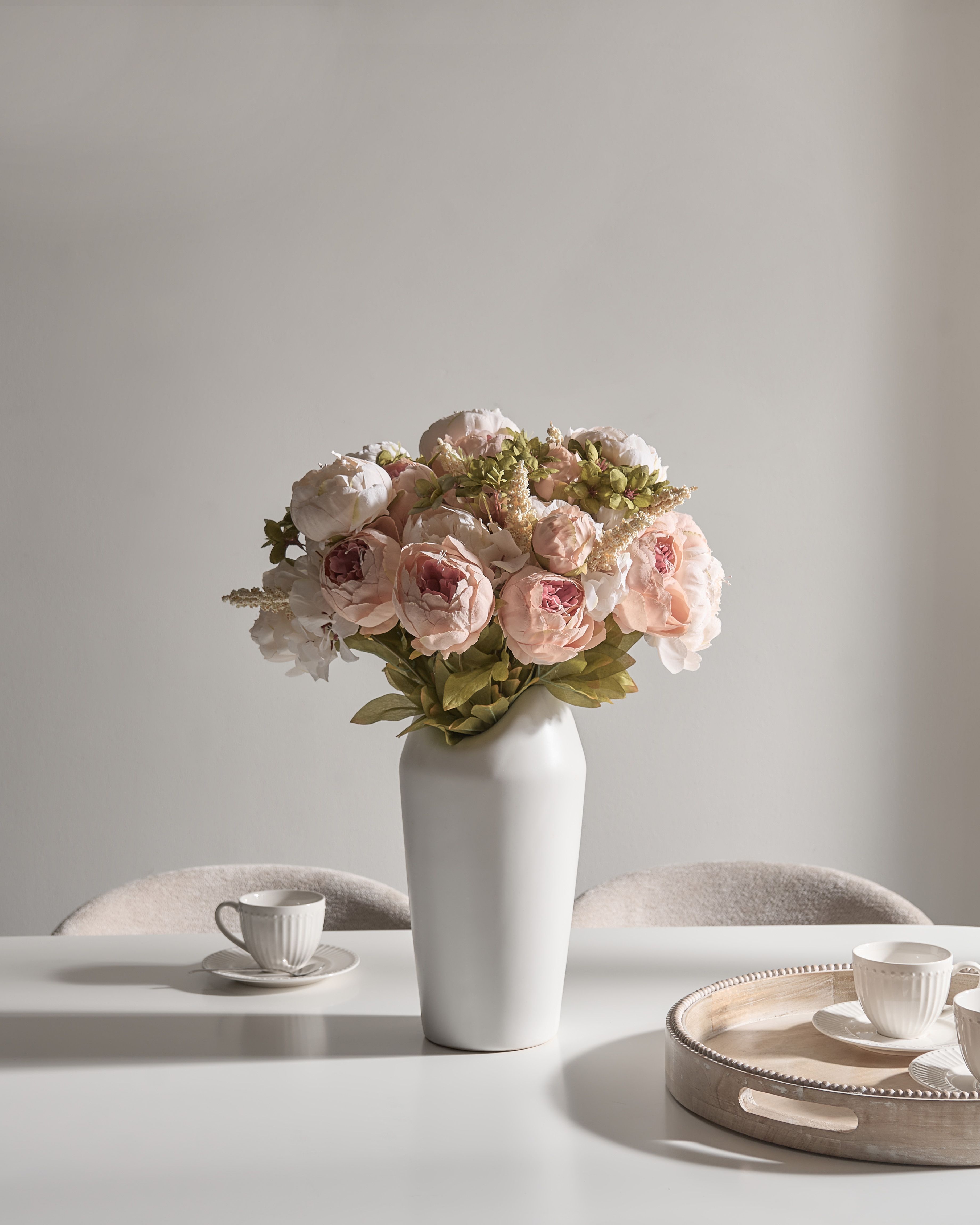 Artificial Flower Bouquet RAPOSA 45 cm Pastel Pink