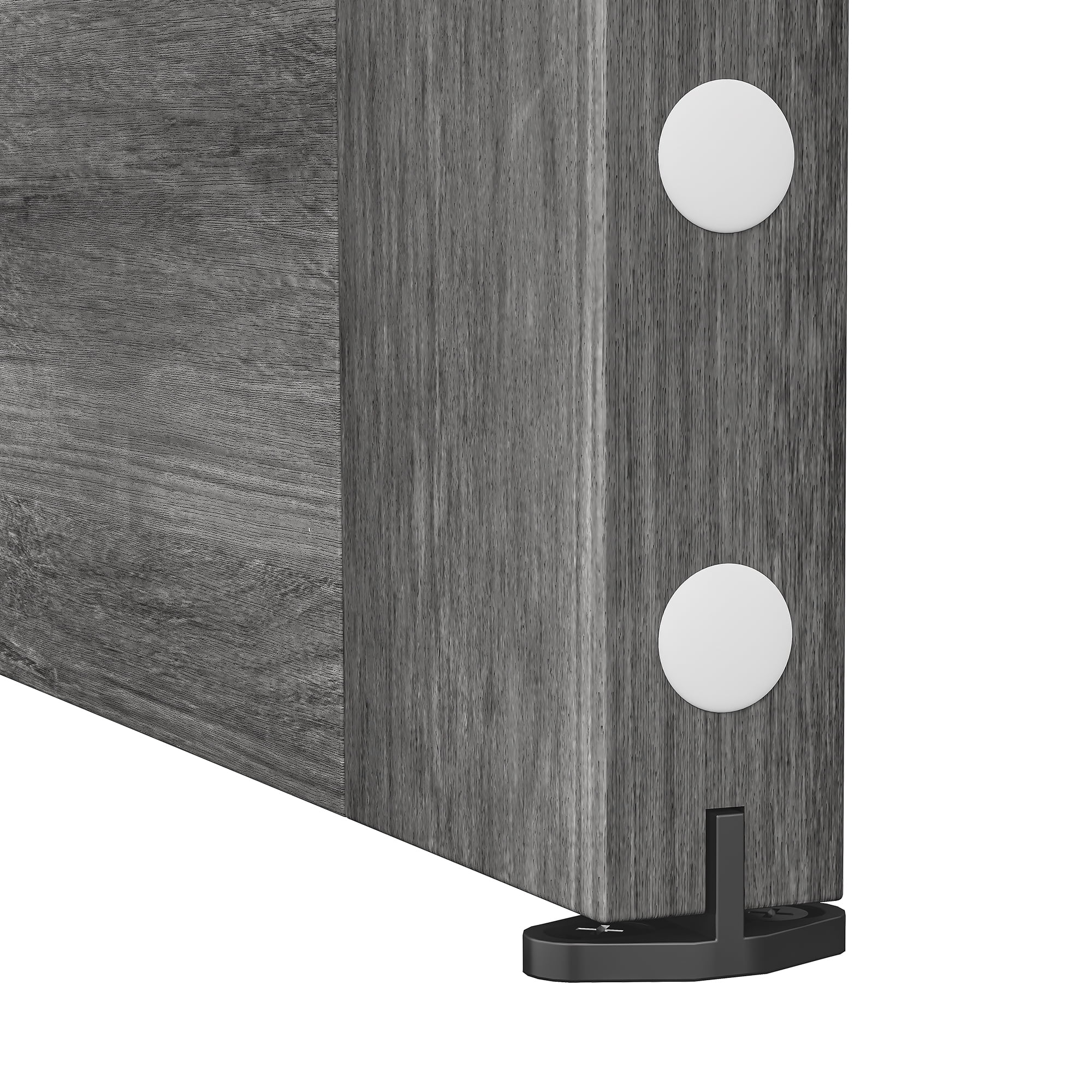 Uforic 48" x 84" Silding Barn Door,with Hardware Kit Rail,and Handle,Pulleys, Gray - Image 11