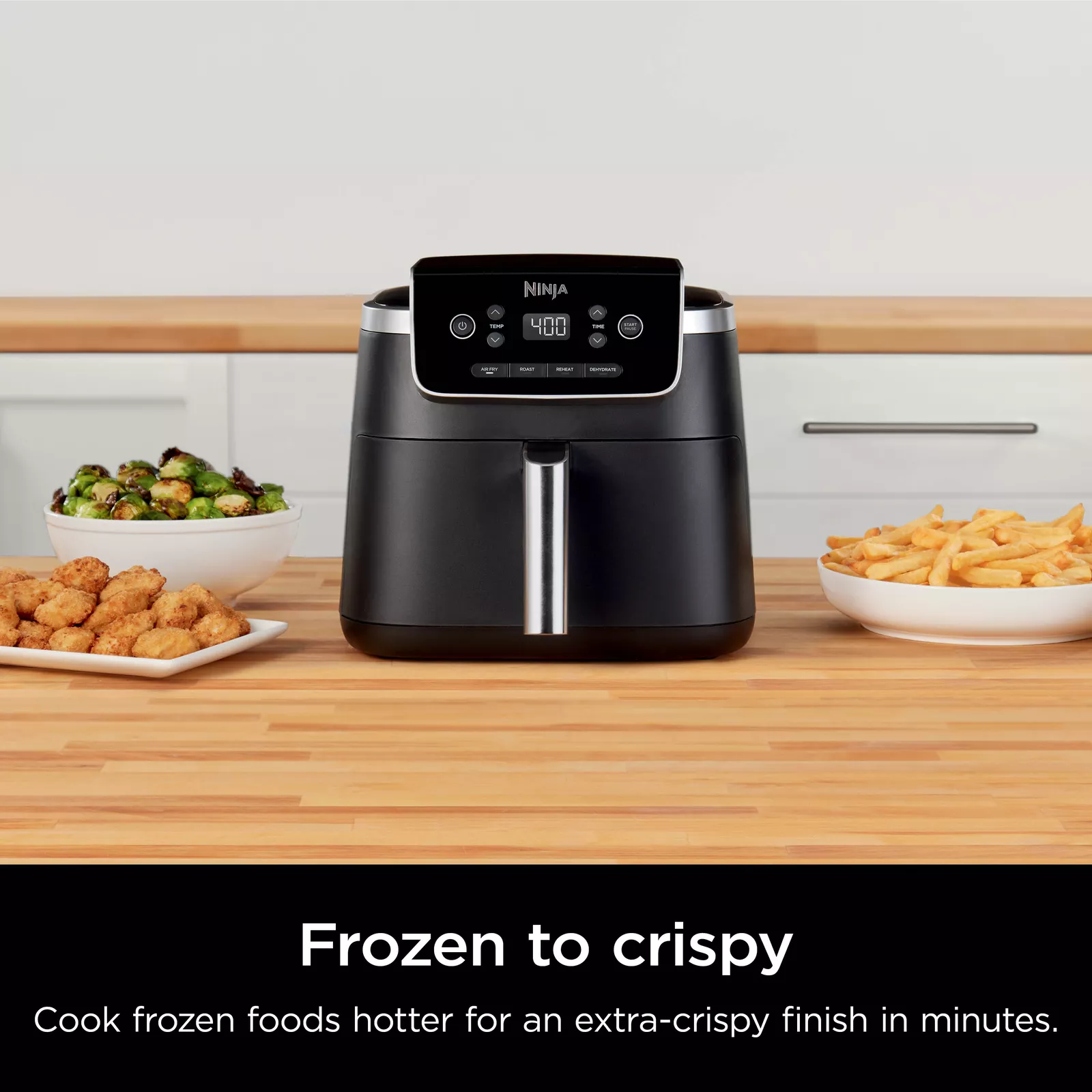 Ninja0 - Air Fryer Pro 4-in-1 with 5 QT Capacity - Gray - Image 4