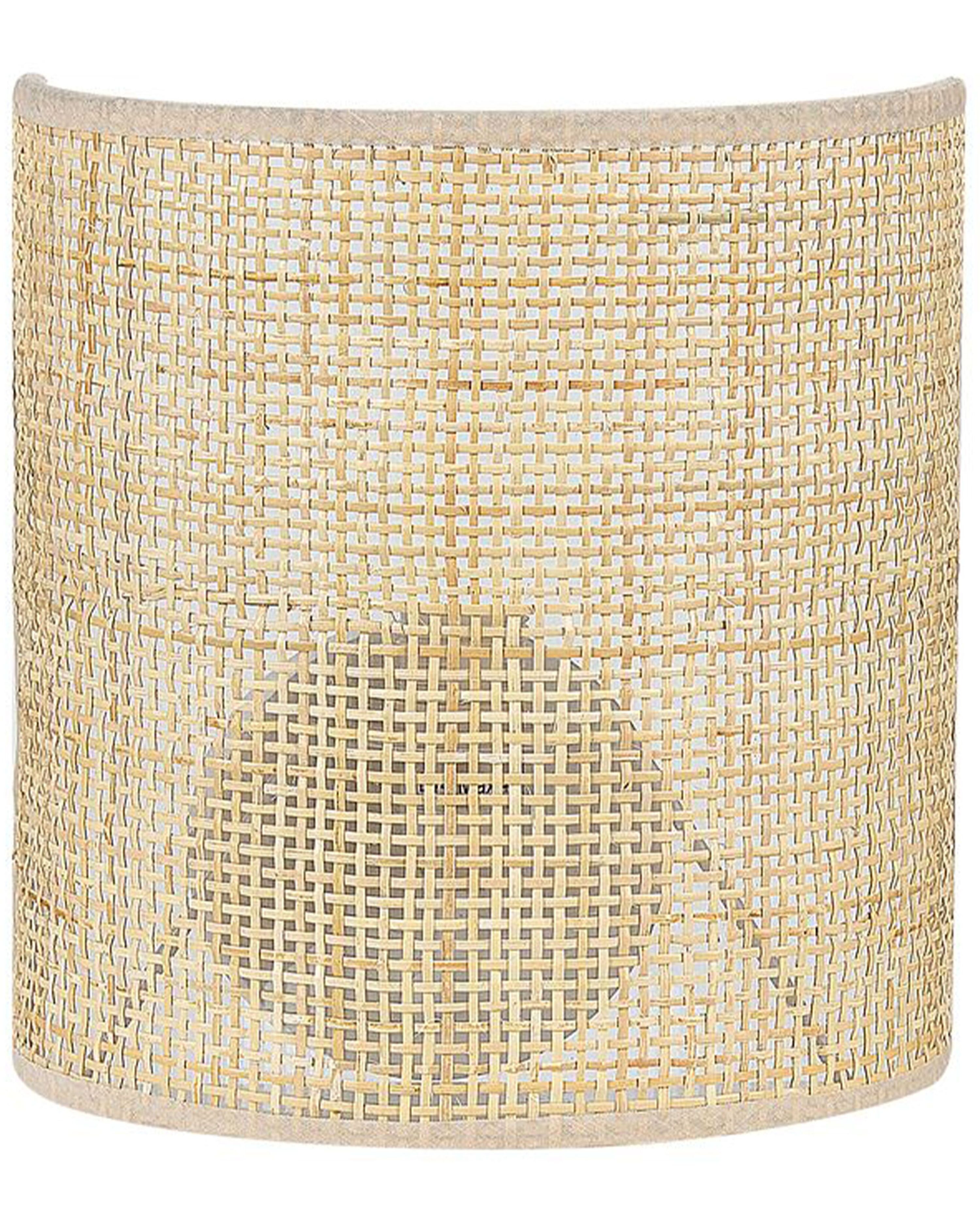 Wall Lamp CARIO Rattan Natural