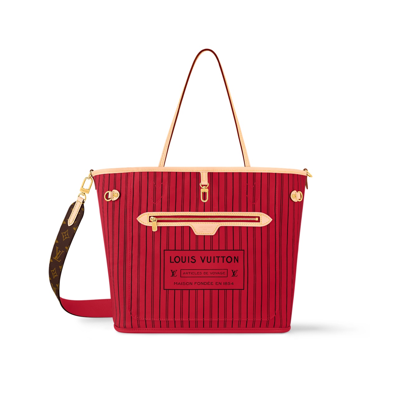 Neverfull Bandoulière Inside Out MM M120961:1High-quality replica