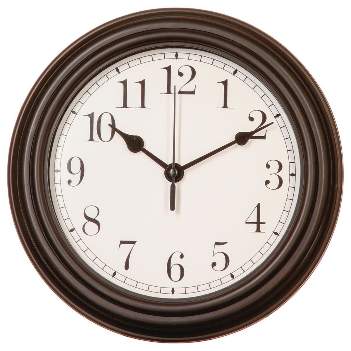 Clock with mouldings "Evan" D.22 cm