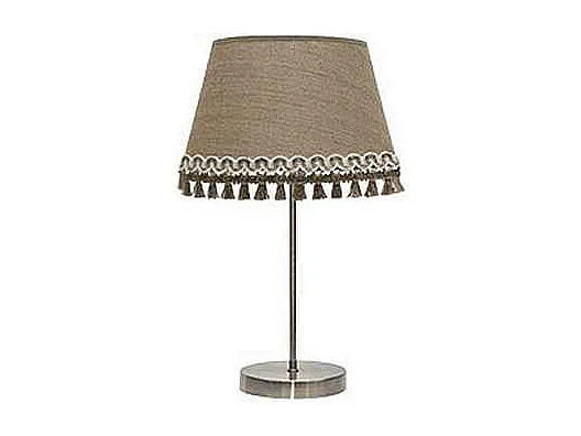 Modèle de bureau Ada FINITION EN Cuir/sable FABRILAMP