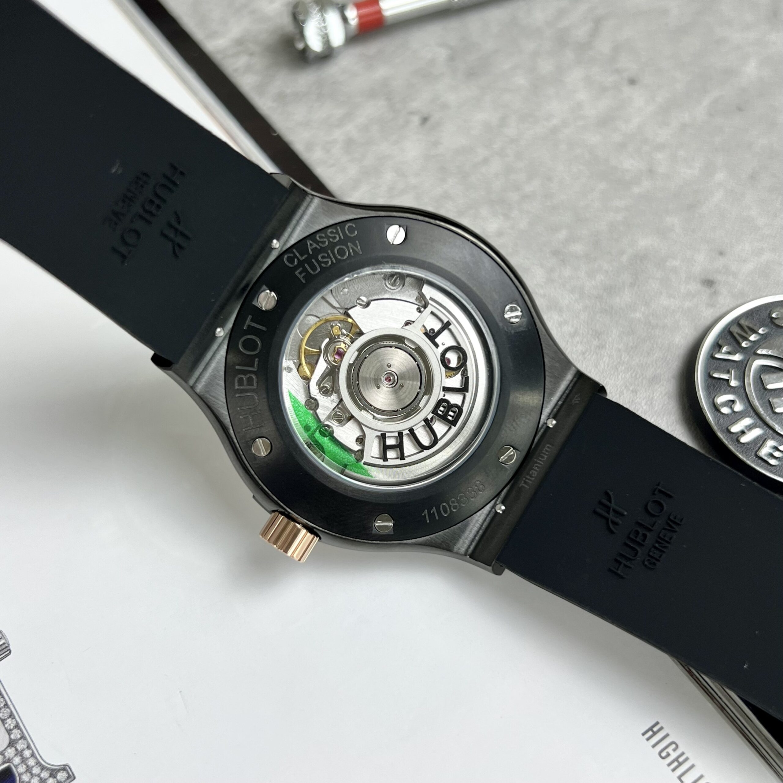 Hublot Replica Watch Classic Fusion Ceramic Demi Premium HBF 42MM - Top club