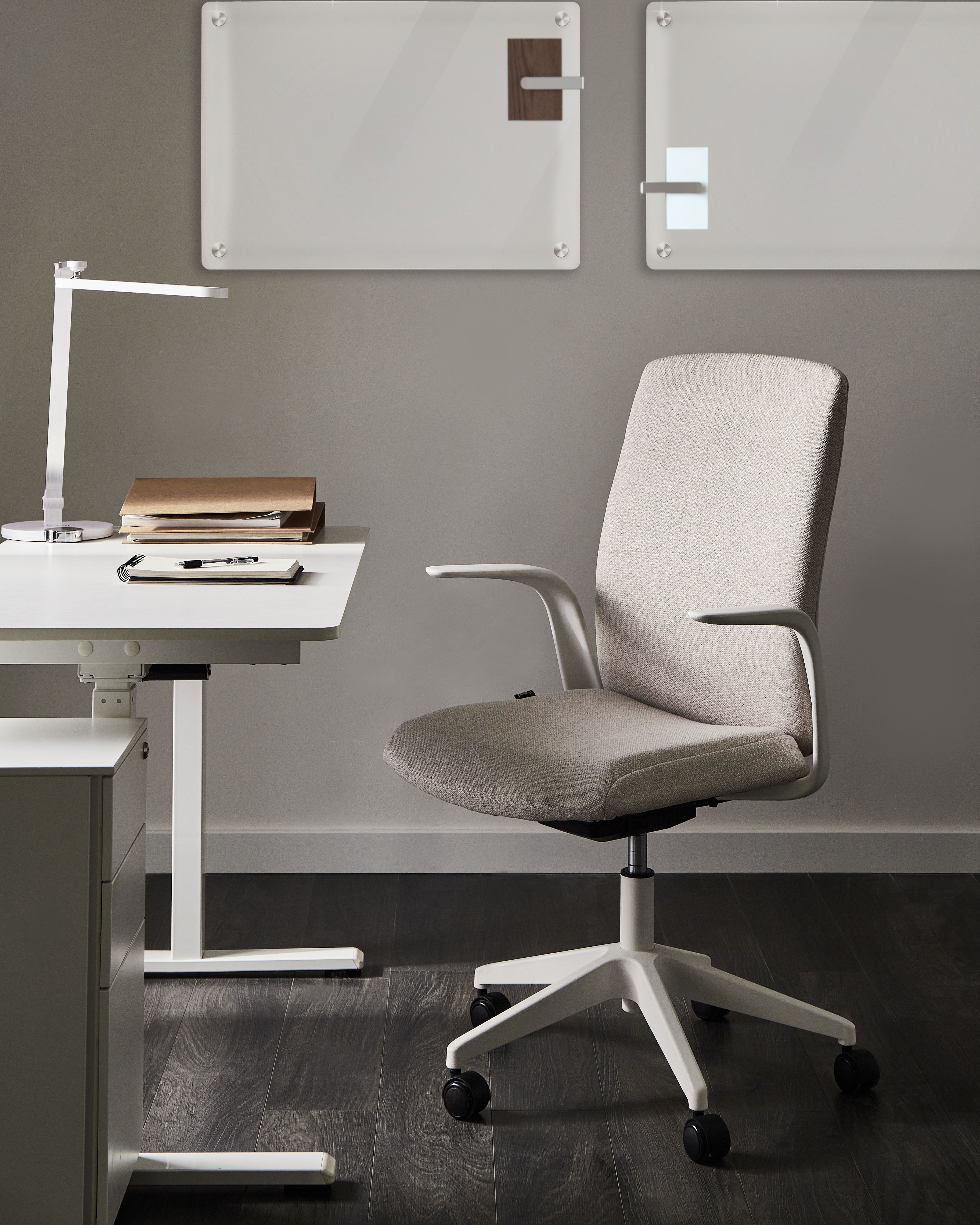 Office Chair CAPTAIN Fabric Beige