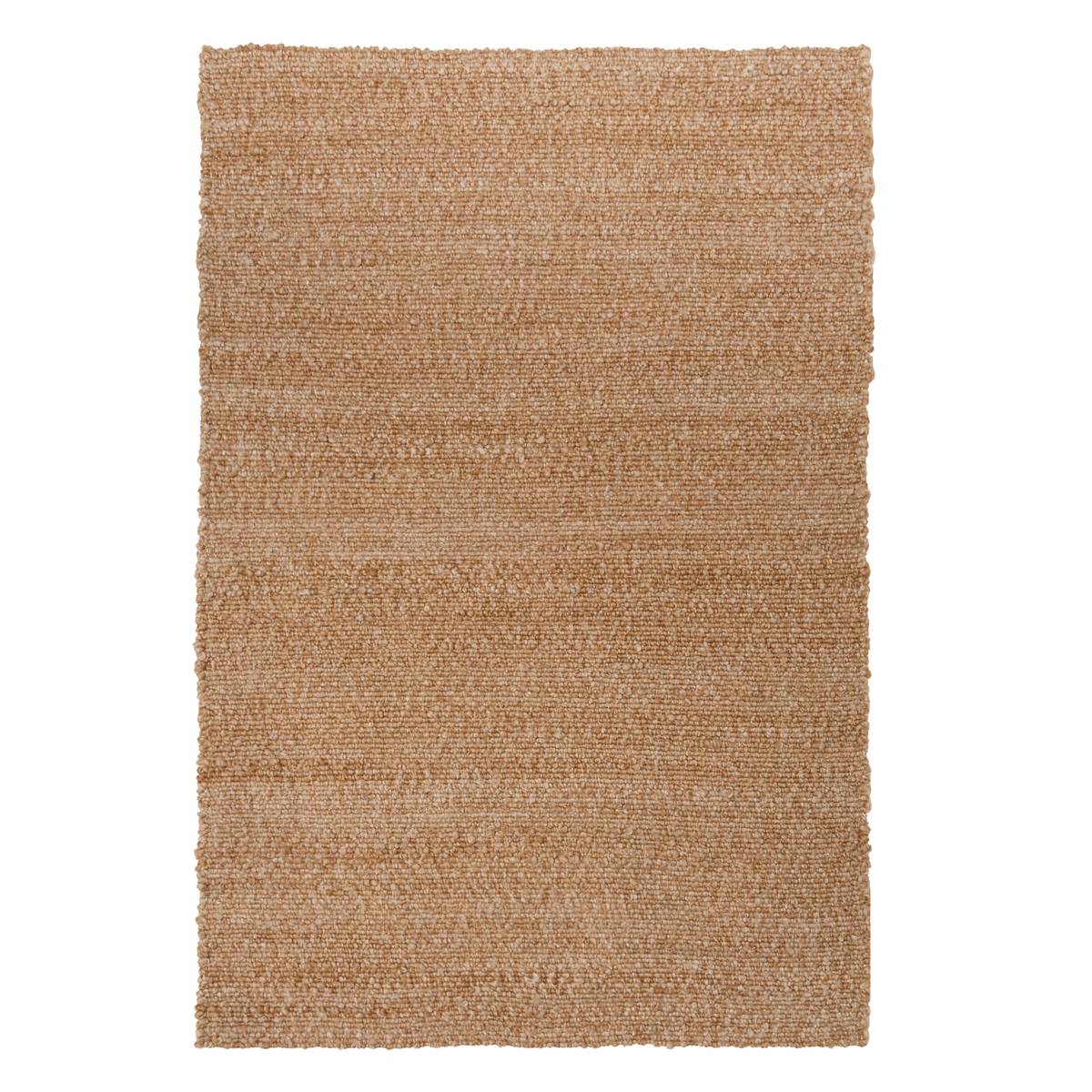 Wool effect rug "Volna" Camel, 170x118 cm