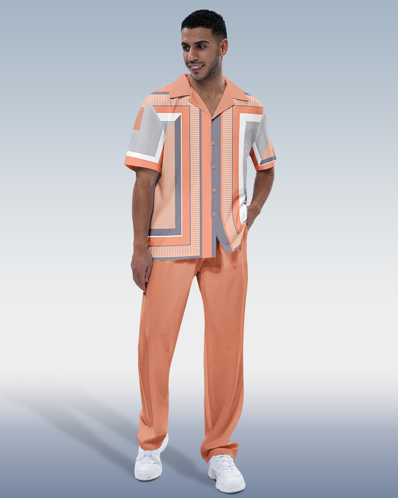 Suitmens Mens Two Piece Leisure Suits 001