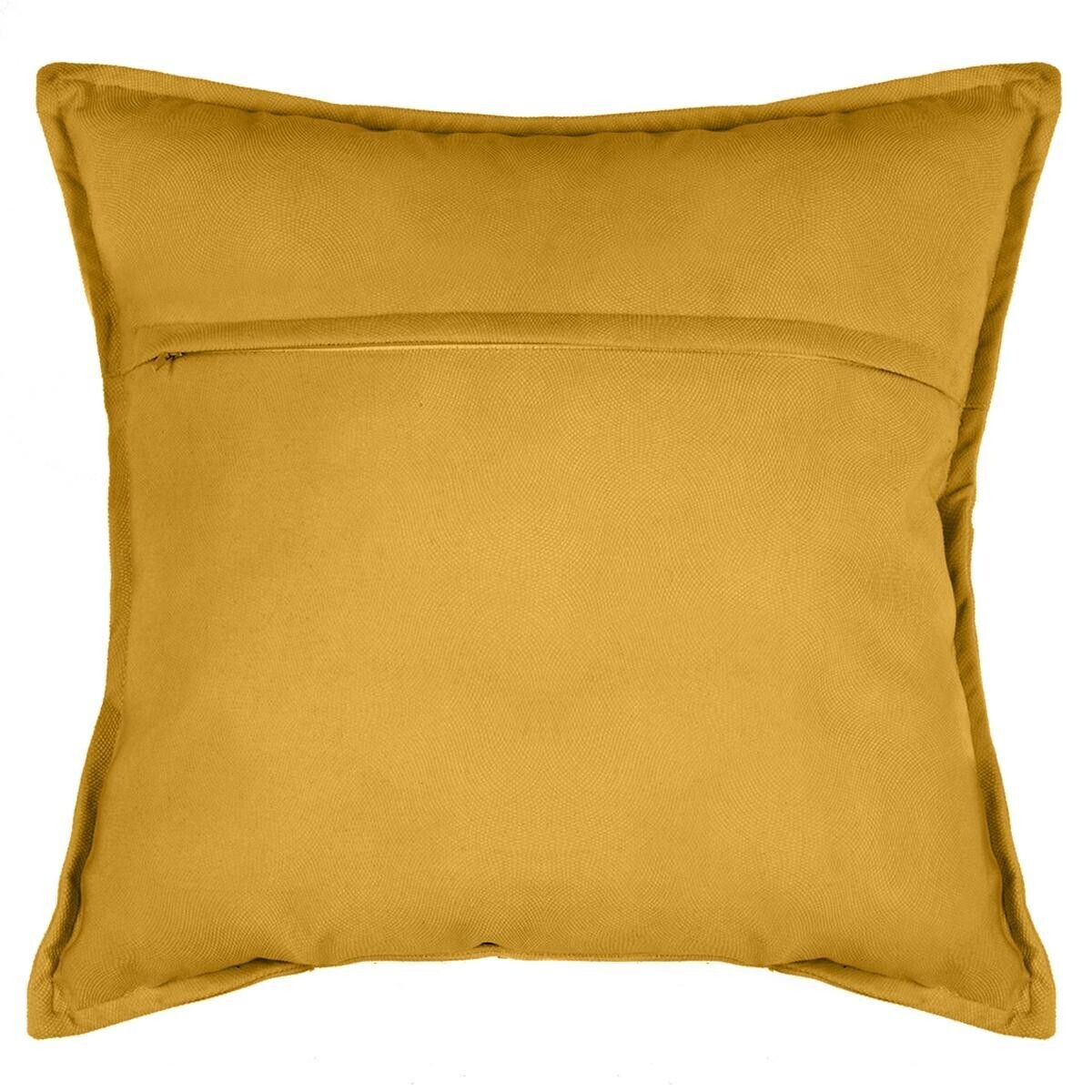 Cushion "Linah" Mustard yellow, 55x55 cm