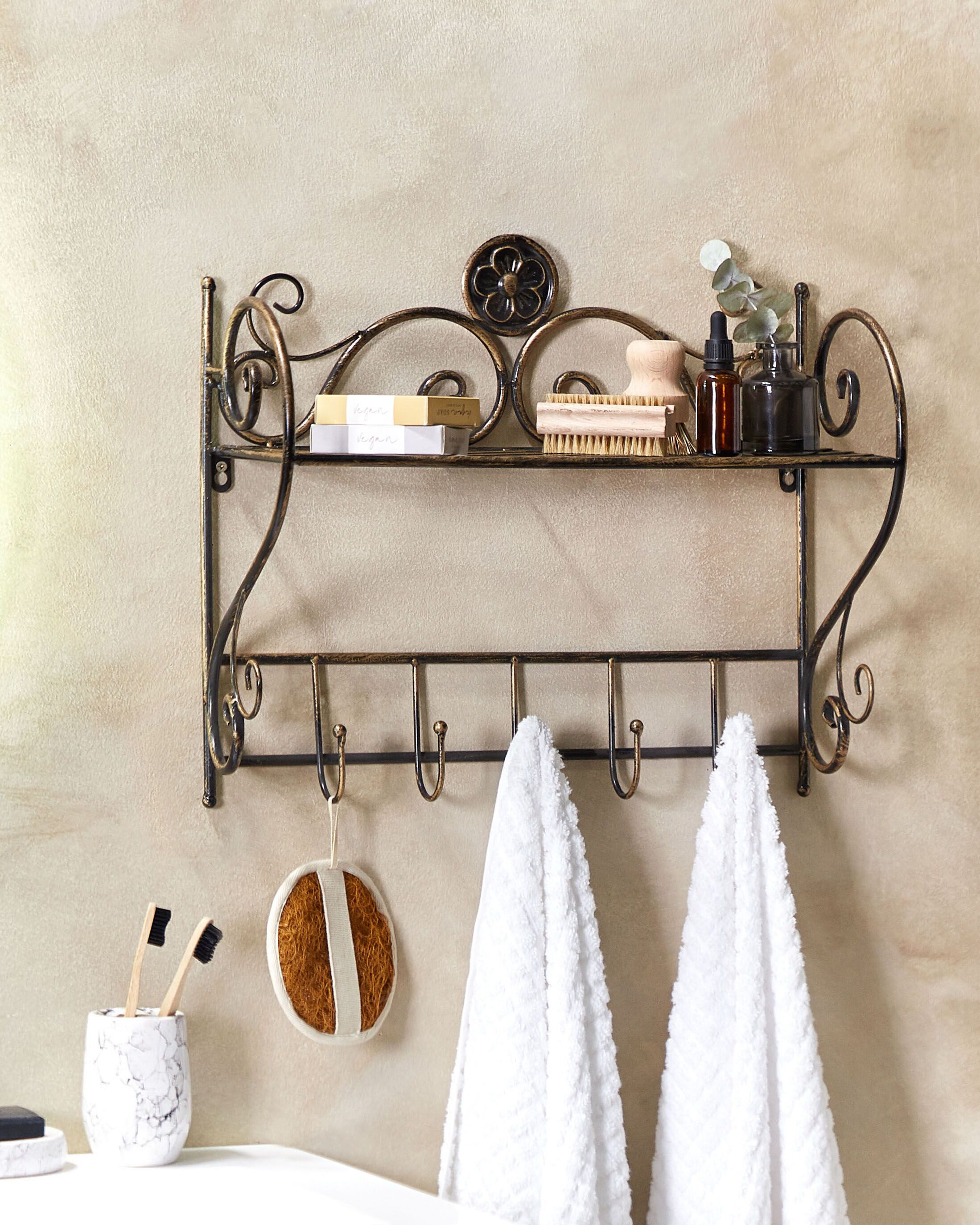 Wall Shelf OSORNO Metal Black