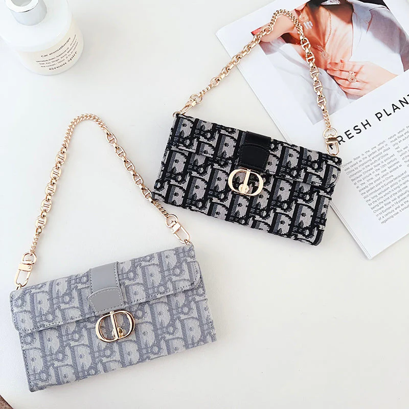 CD Bag Scarves Chain iPhone Case - Wholesale & Influencer