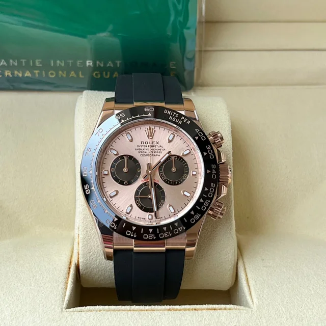 Rolex Cosmograph Daytona 40mm, 18k Everose Gold, Ref# 126515ln-0006(1:1 replica) - Elite Watch Atelier