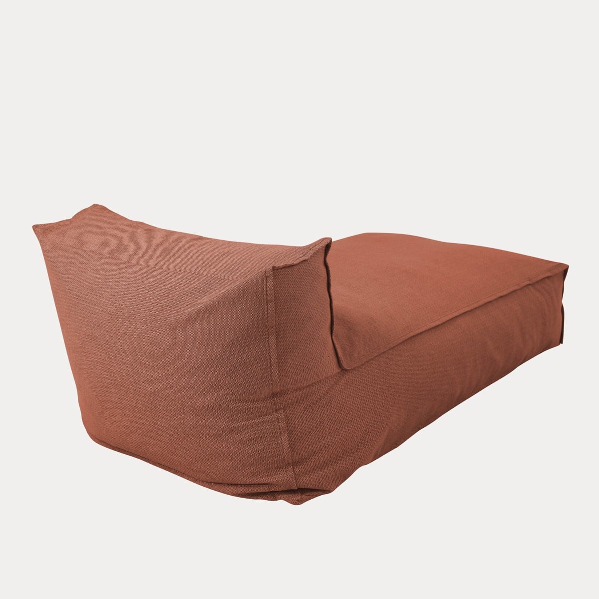 Leżanka BAGSY szara 95x175x80 cm