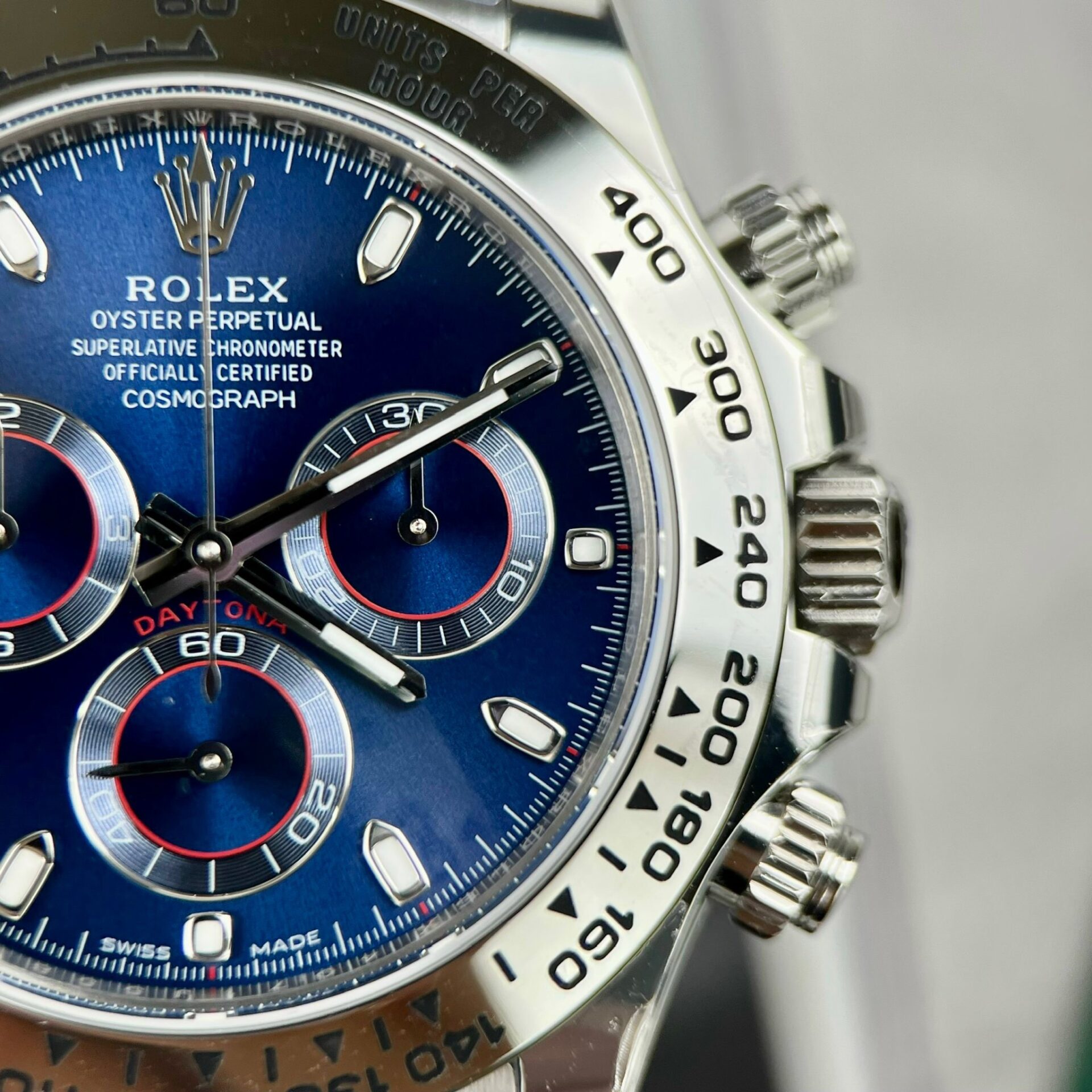 Rolex Replica 1:1 Watch Cosmograph Daytona 116509 Blue Dial 40mm - Elite Watch Atelier