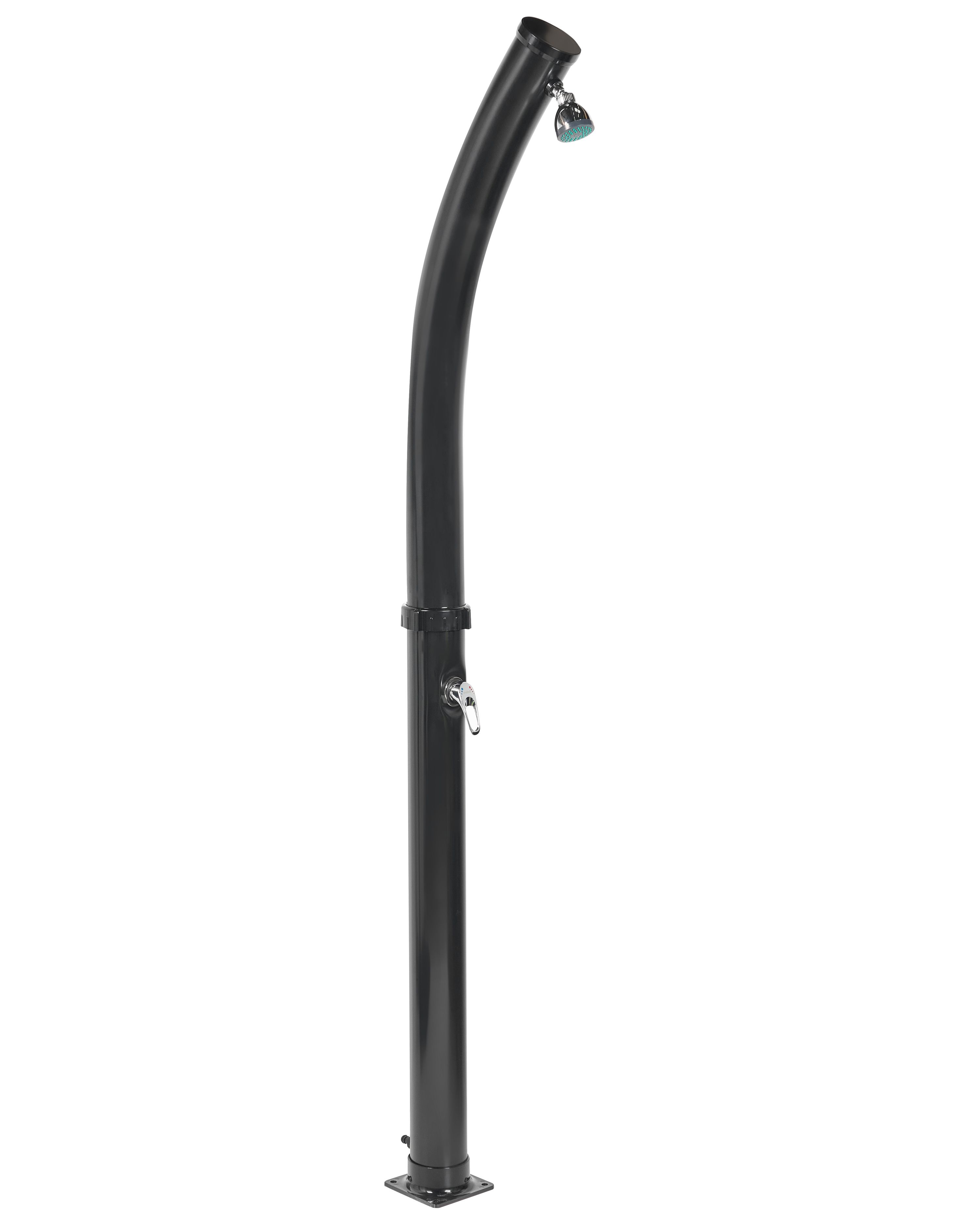 Freestanding Outdoor Solar Shower ENGABAO Black