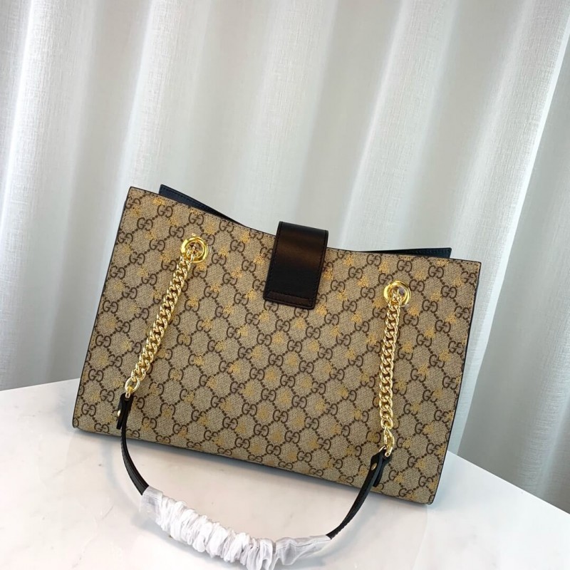 Replica Gucci Padlock Gg Supreme Bees Medium Shoulder Bag 4791971:1High-quality replica