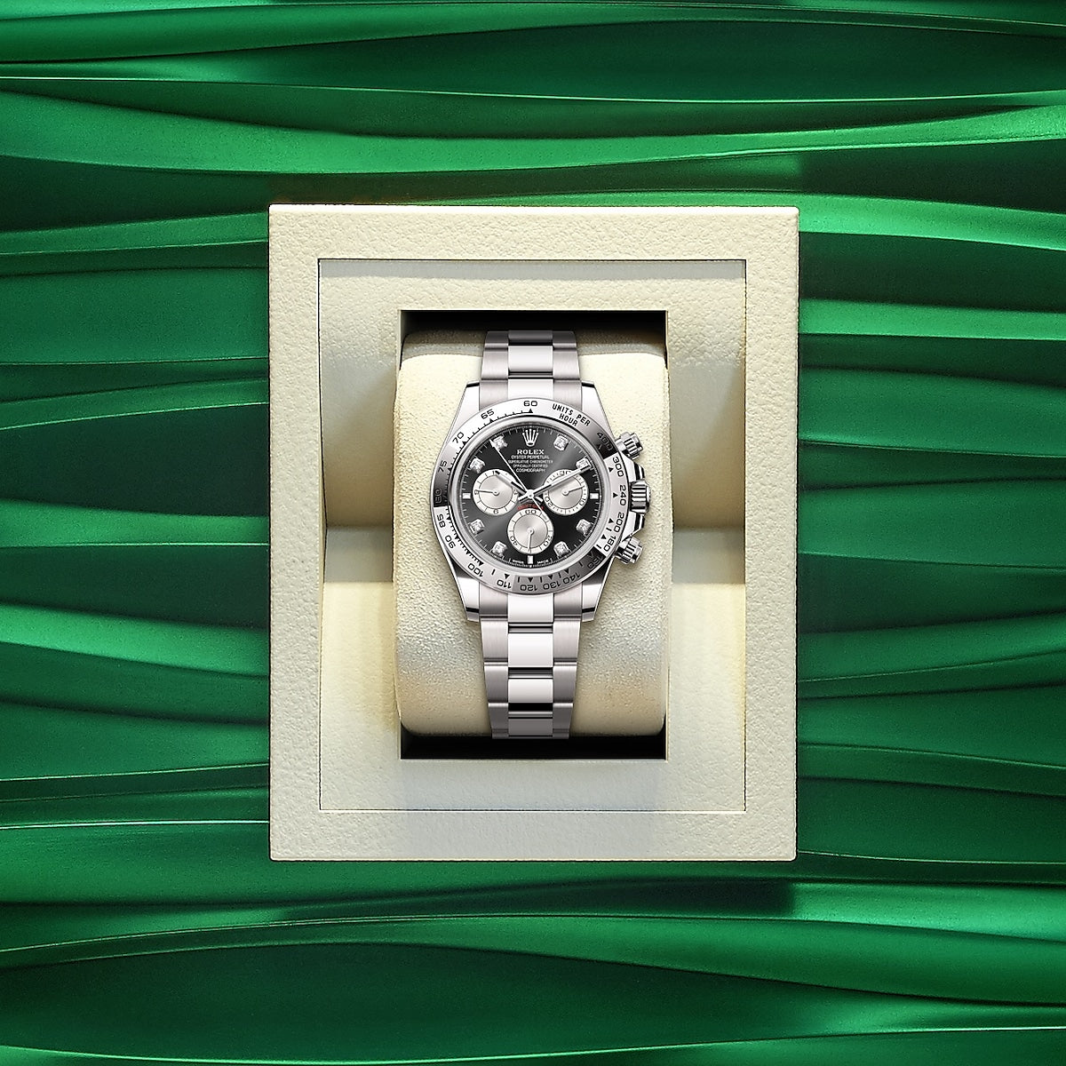 Rolex Cosmograph Daytona 40mm, 18k White Gold, Ref# 126509-0002(1:1 replica) - Top club