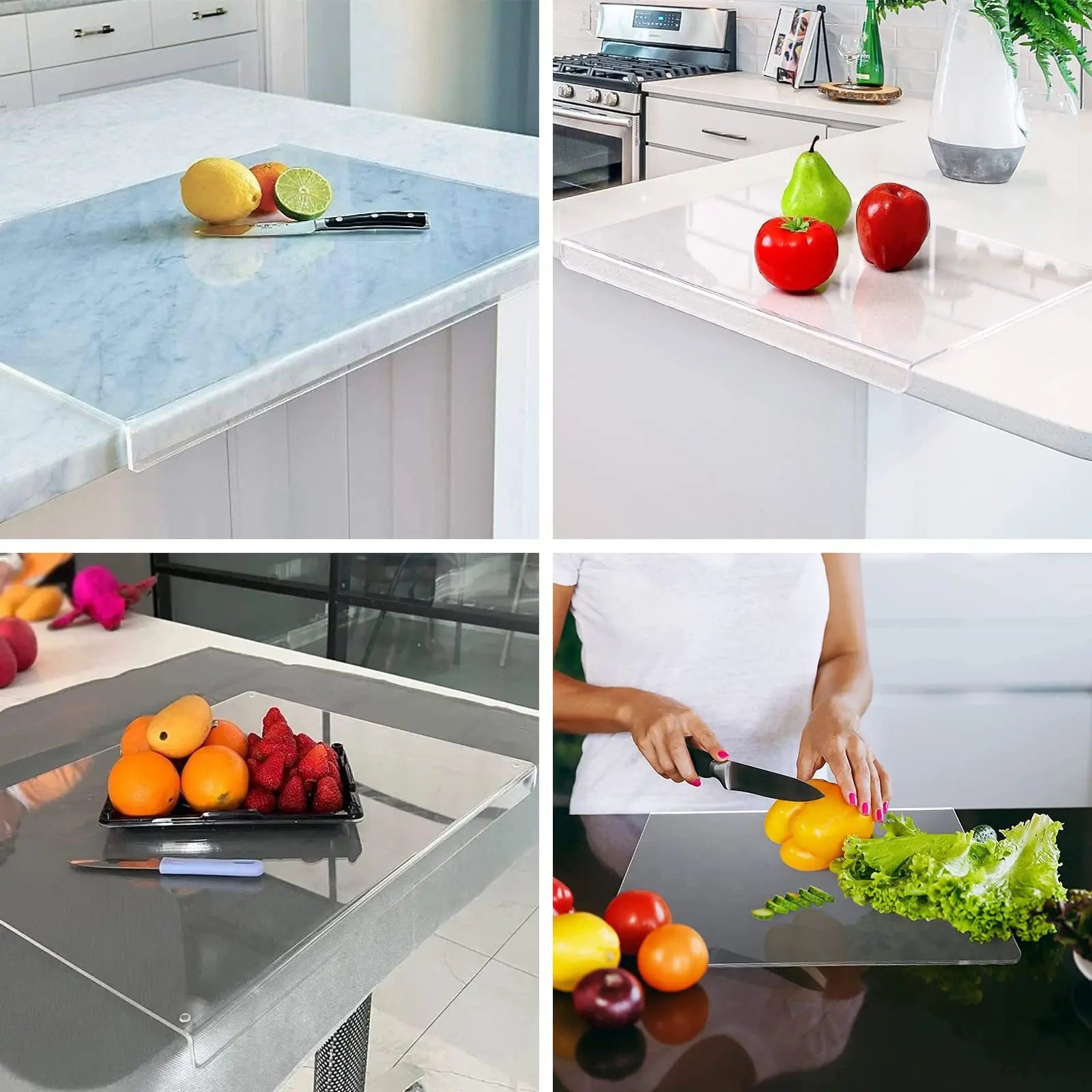 SlipSafe | Transparante Keuken Snijplank