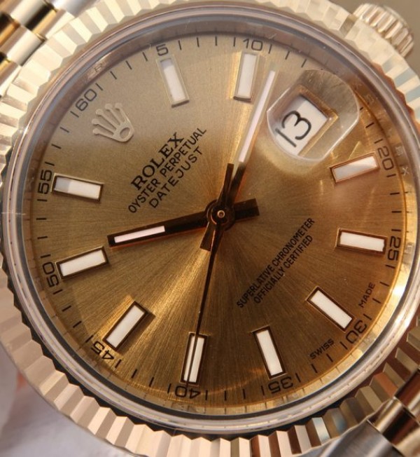 Replica Rolex DateJust 41mm 126333 Noob YG Wrapped YG Dial SS/YG Bracelet A3235 - Top club