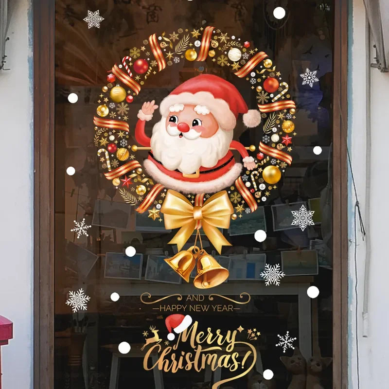 MerryScenes | Feestelijke Glasstickers