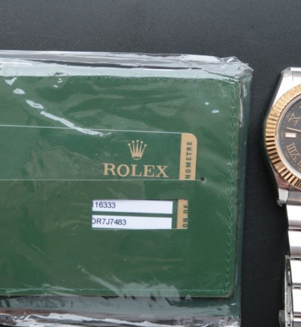 Replica Rolex DateJust II 126333 SS/YG Gray Dial SS/YG Bracelet - Elite Watch Atelier