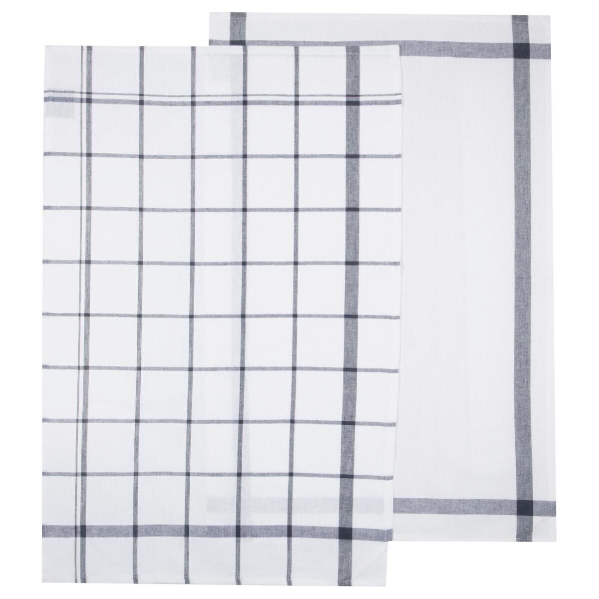 Set of 2 tea towels cotton Blue, 45x70 cm