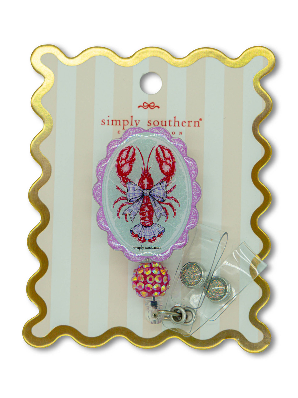 0126-BADGEREEL-LOBSTER - Simply Southern Outlet
