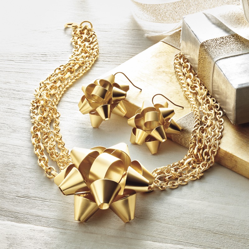Bow Necklace - MIDNIGHT VELVET CATALOG