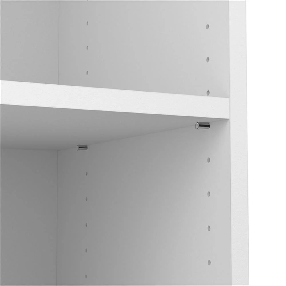 Bestar Pur 86W Closet Organizer System in White - Engineered Wood - Image 9