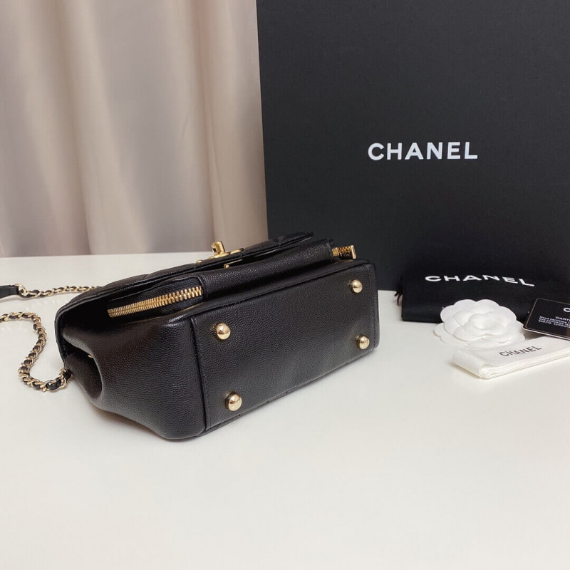 Replica Chanel Quilted Caviar Leather Small Business Affinity Bag A937491:1High-quality replica