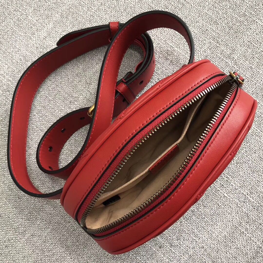 Replica Gucci Marmont Matelasse Leather Belt Bag1:1High-quality replica