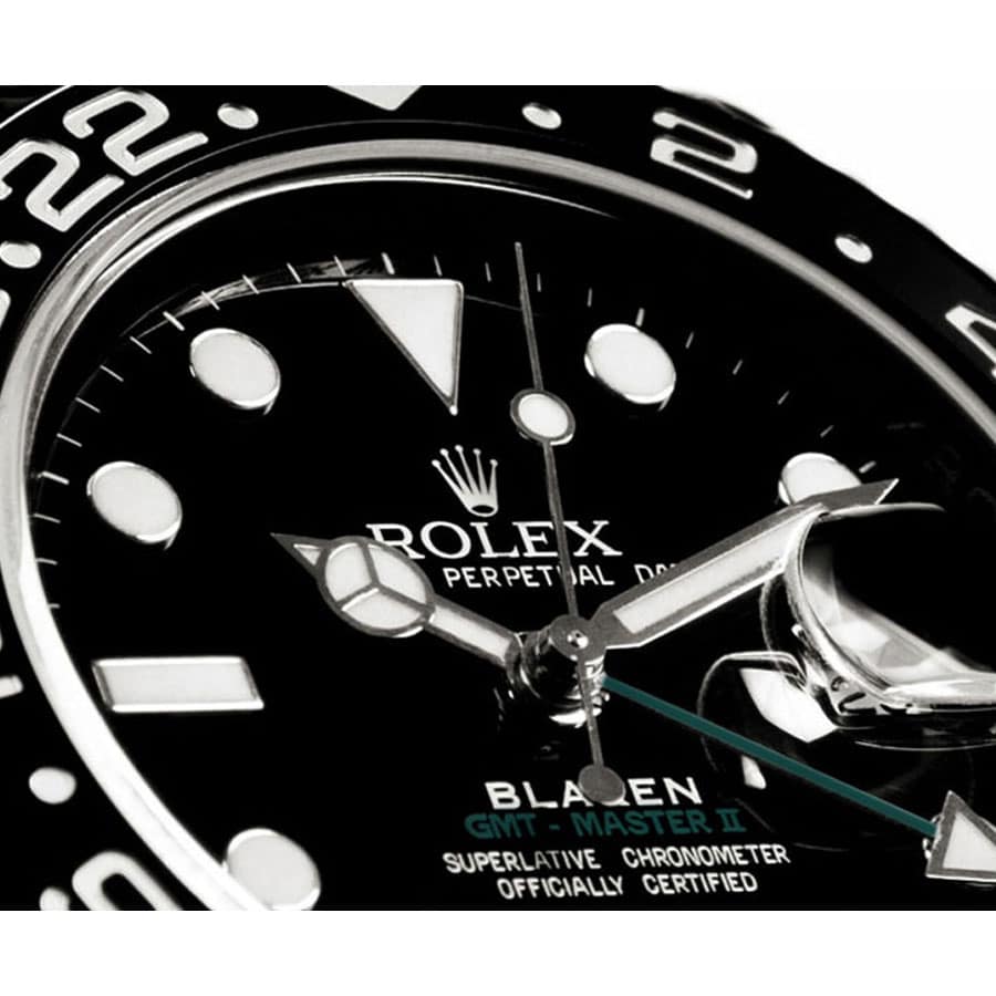 Rolex Blaken GMT-Master II 116710 DLC-PVD Replica - Elite Watch Atelier