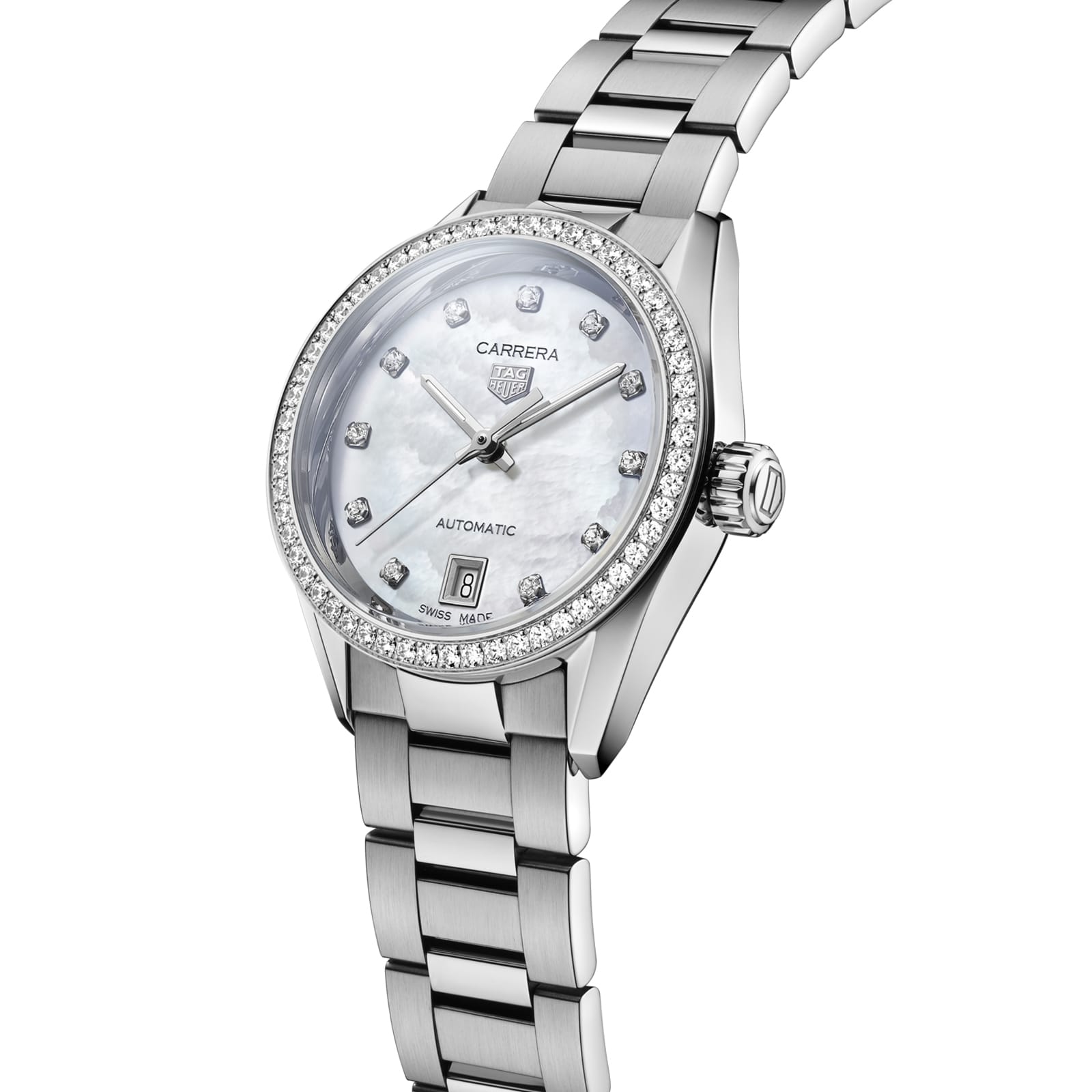 TAG Heuer Replica Watch Carrera Date Automatic 29 mm Steel(1:1 replica) - Elite Watch Atelier