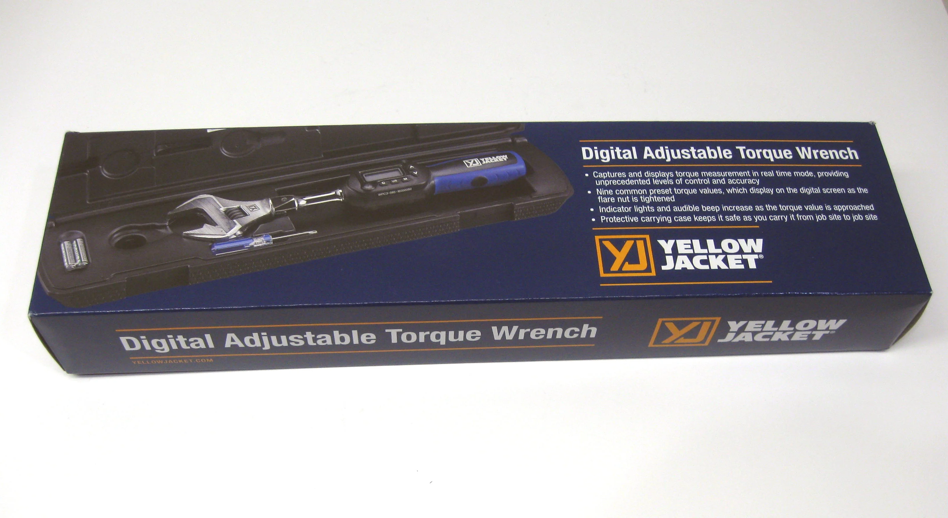 Yellow Jacket 60648 Digital Adjustable Torque Wrench 752 in-lb Torque 10.6 in - Image 3