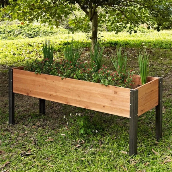 Elevated Outdoor Raised Garden Bed Planter Box 70 x 24 x 29 inch High - Image 2 Elevated Outdoor Raised Garden Bed Planter Box 70 x 24 x 29 inch High - Image 2
