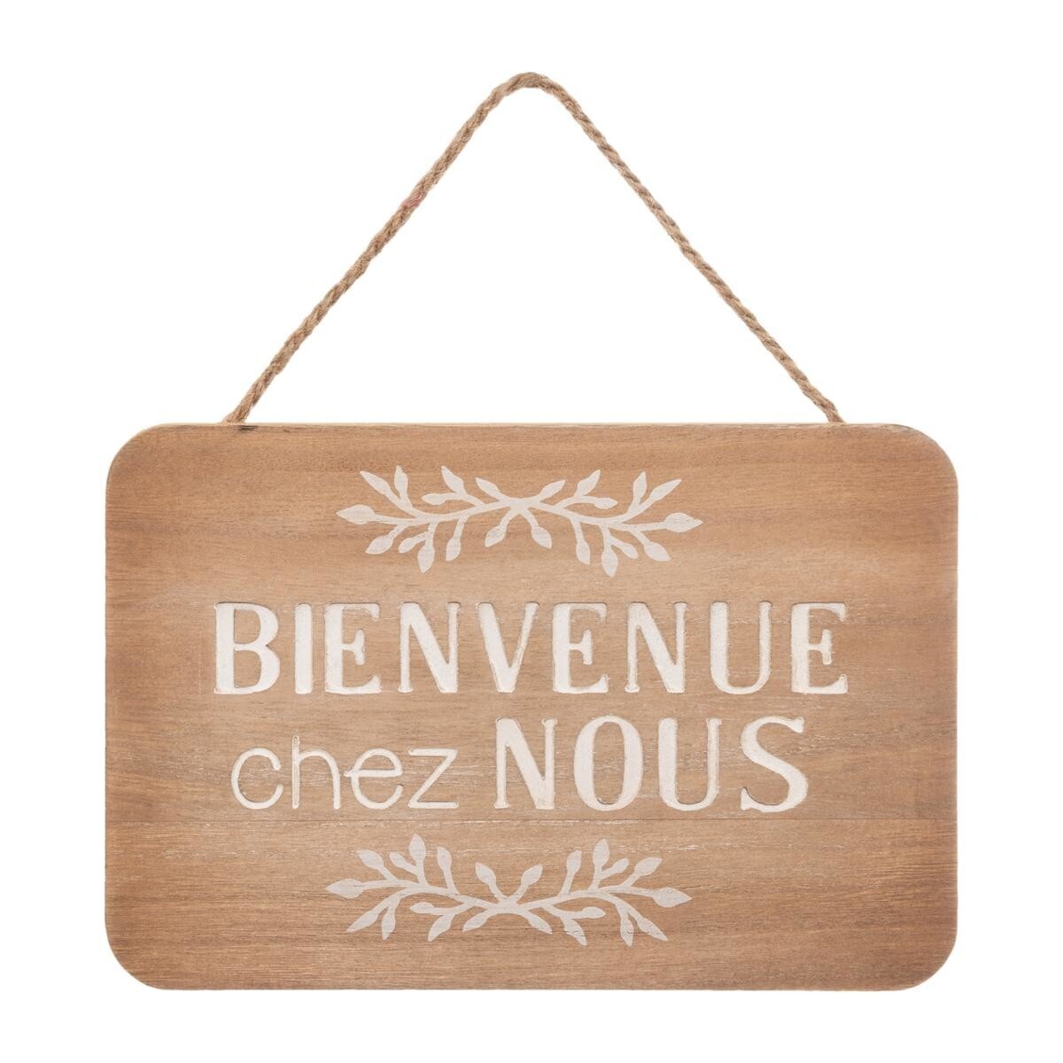 Wooden door sign "Krystel" 25x17 cm