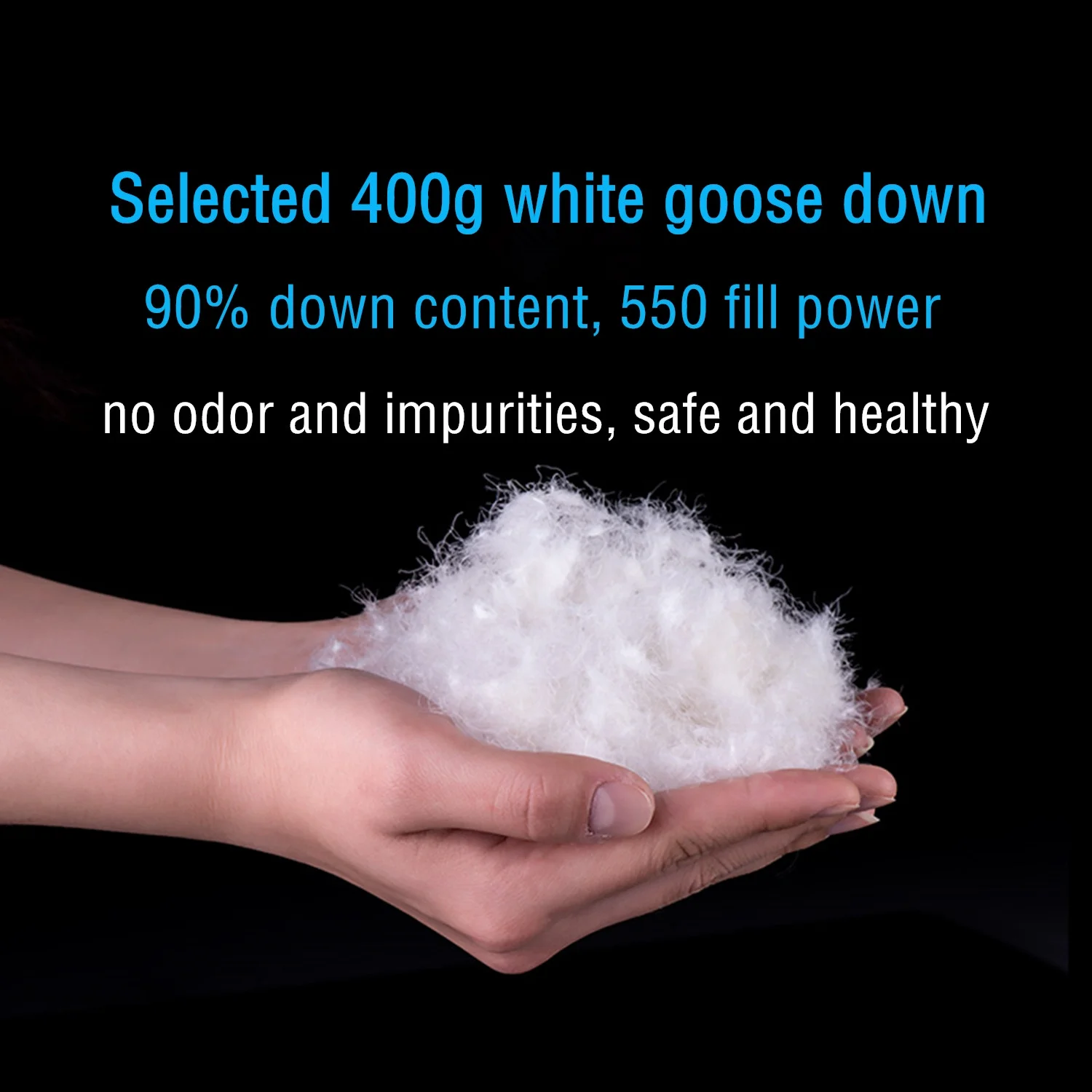 Naturehike Ultralight White Goose Down Sleeping Bag 750/550 Fill Power with Compression Sack - Image 3