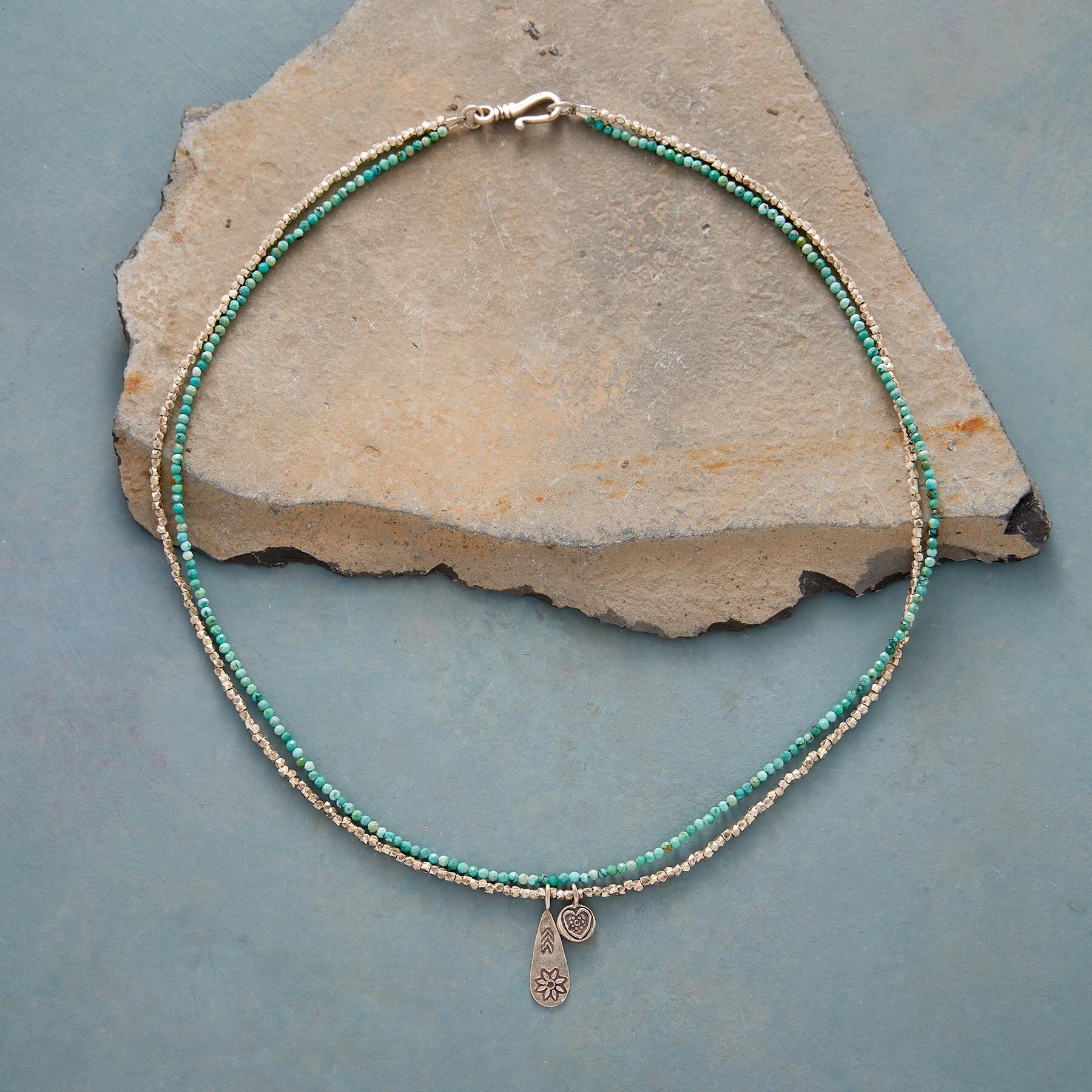 Daisy Droplet Necklace - Sundance Clothing