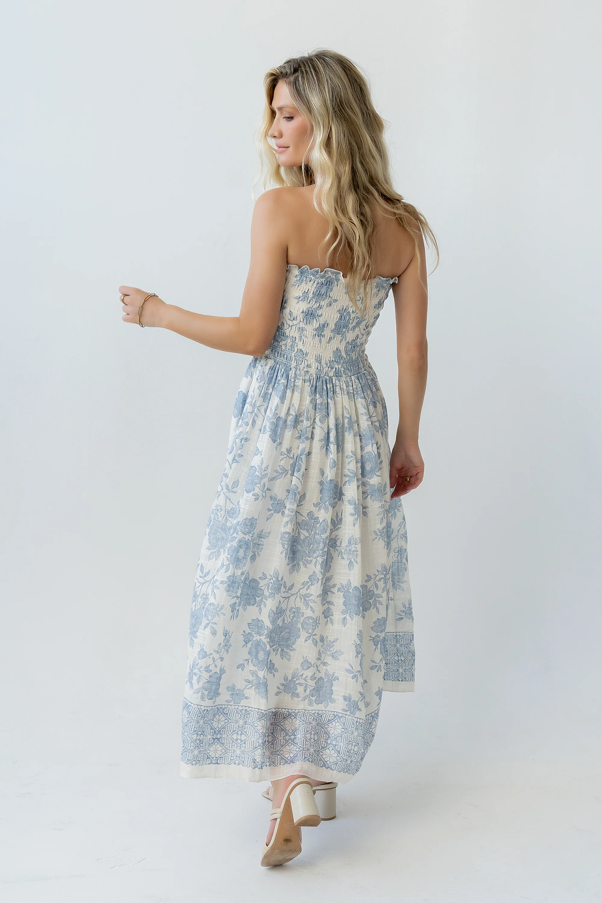 Kamry Strapless Midi Dress