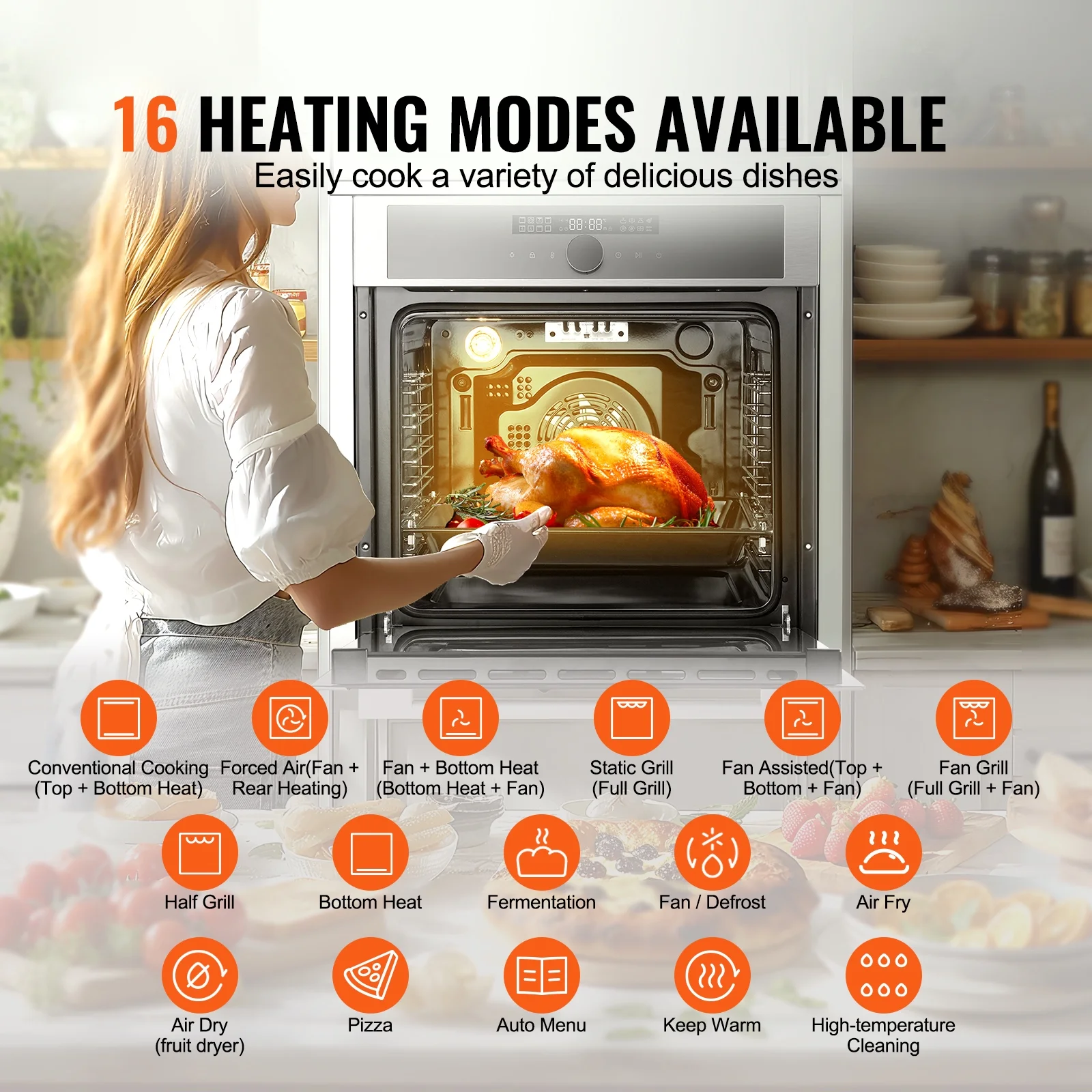 KFFKFF Solo Wall Oven, 24