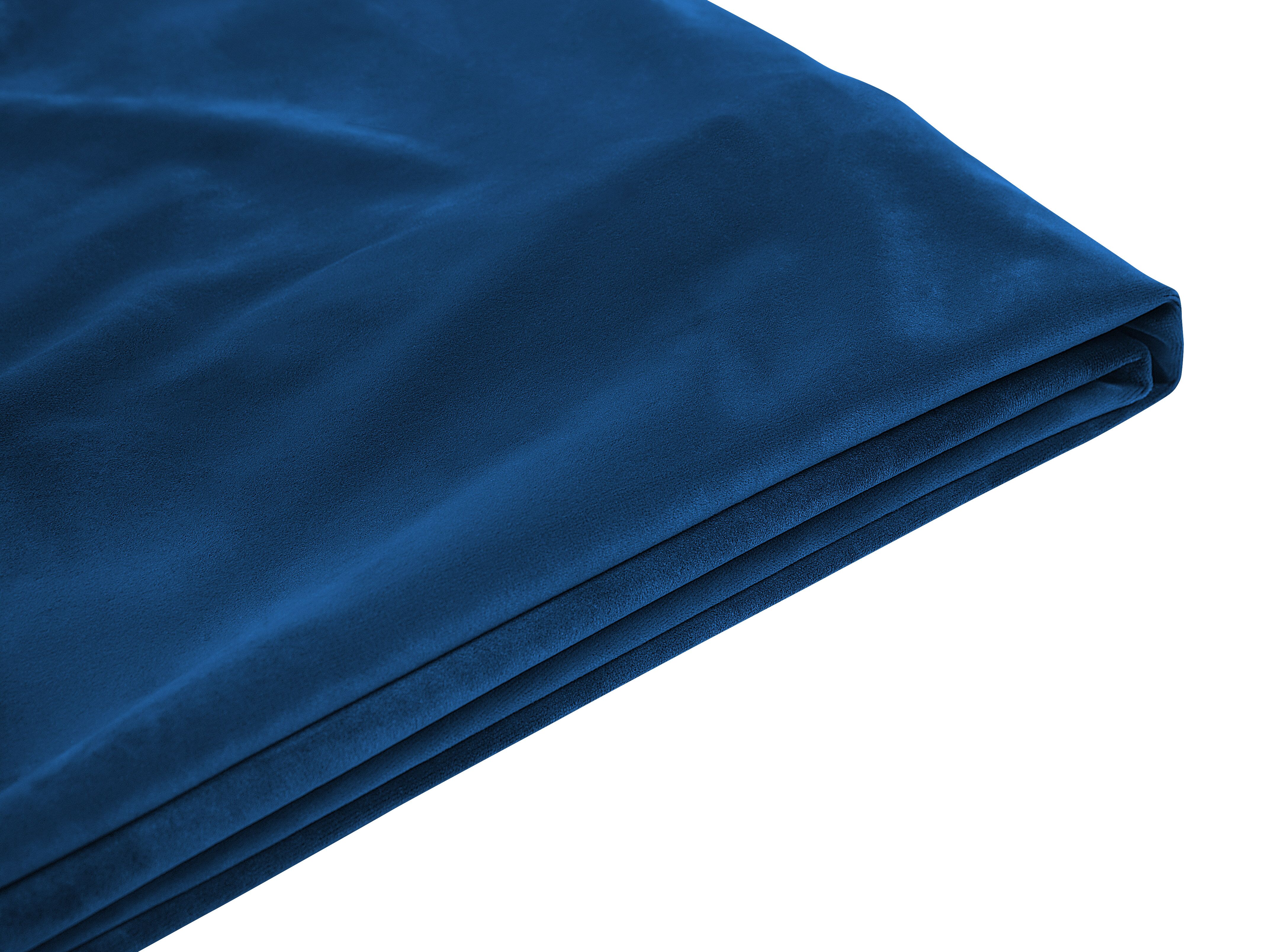 Bed Frame Cover Velvet FITOU 180 x 200 cm Dark Blue