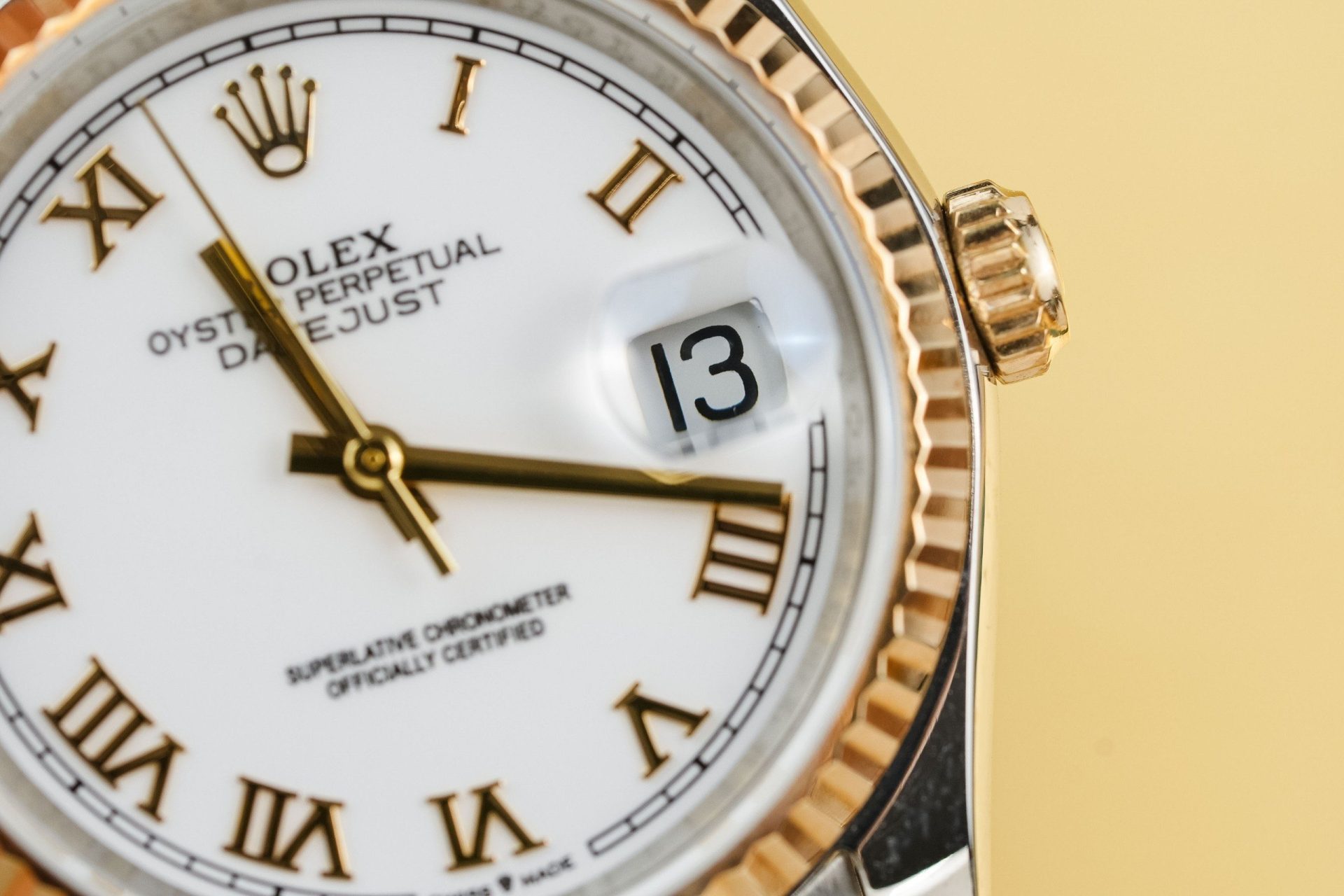 Rolex Replica 1:1 Watch DateJust 126233 Roman Numerals Gold Wrapped GM Factory 36mm - Top club