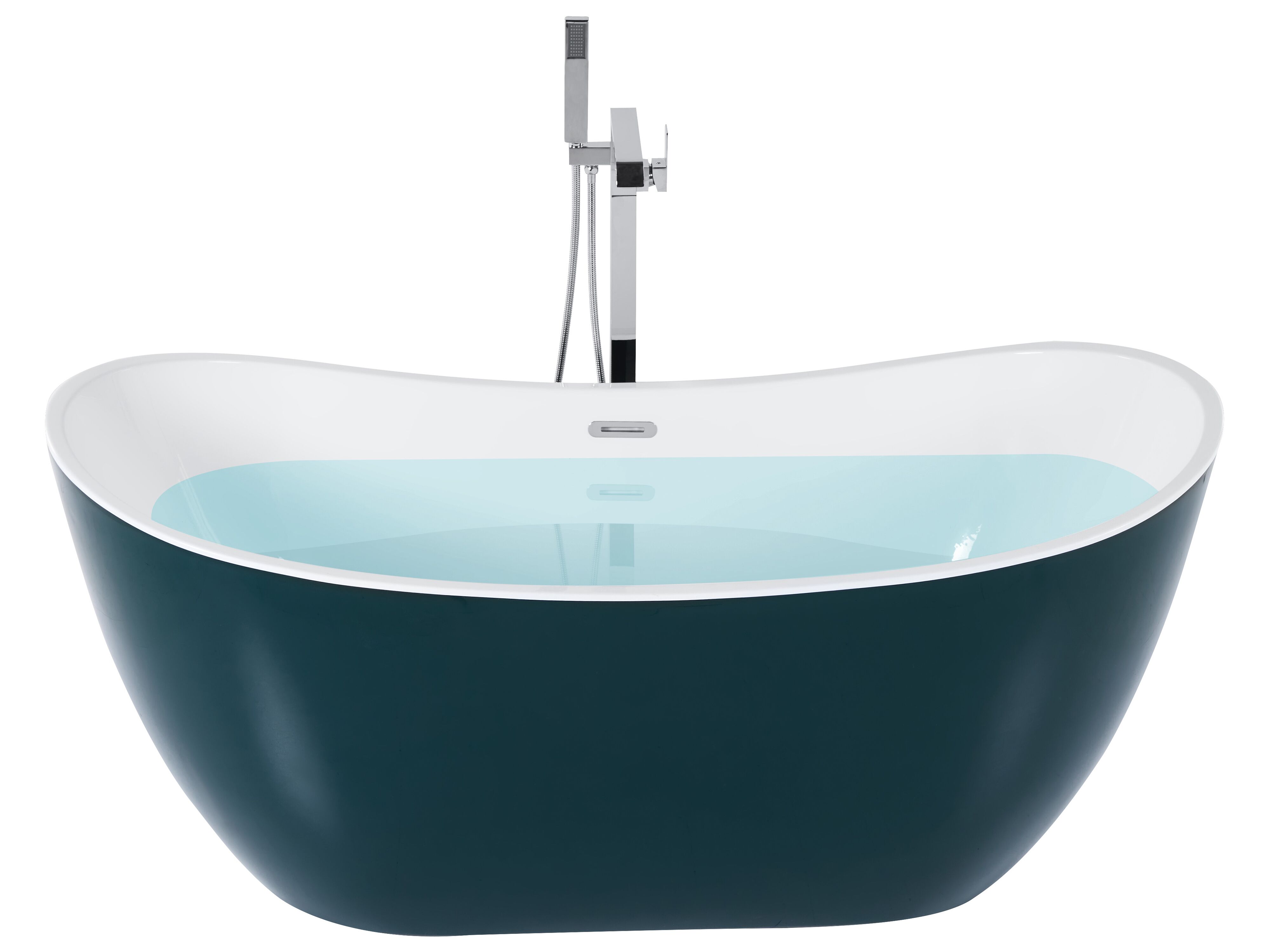 Freestanding Bathtub ANTIGUA 1700 x 770 mm Teal