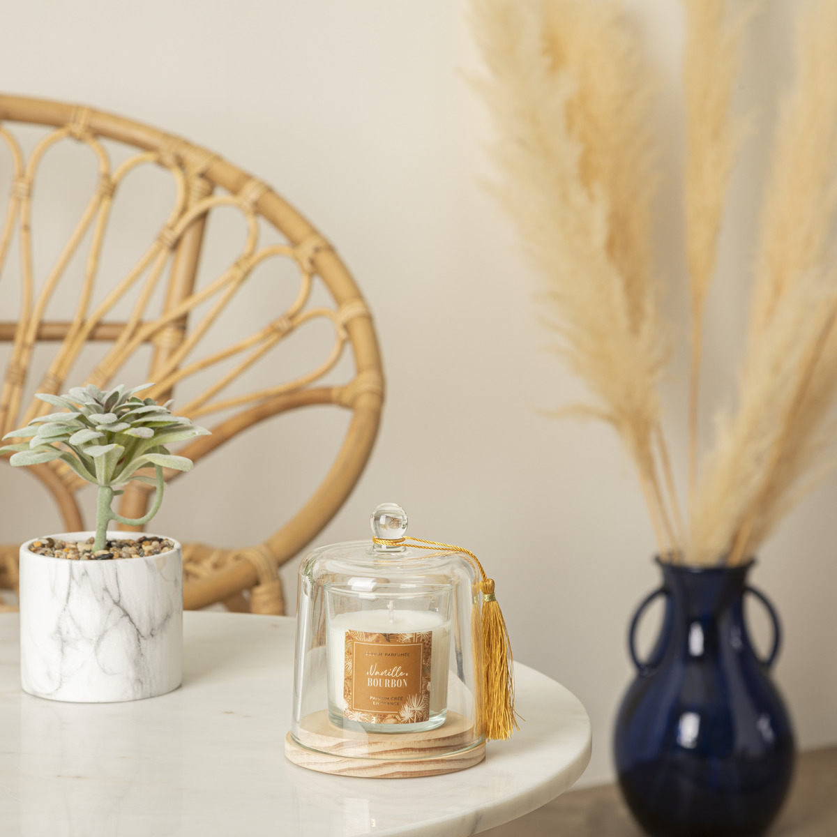 Scented candle "Loli" Vanilla, 130g