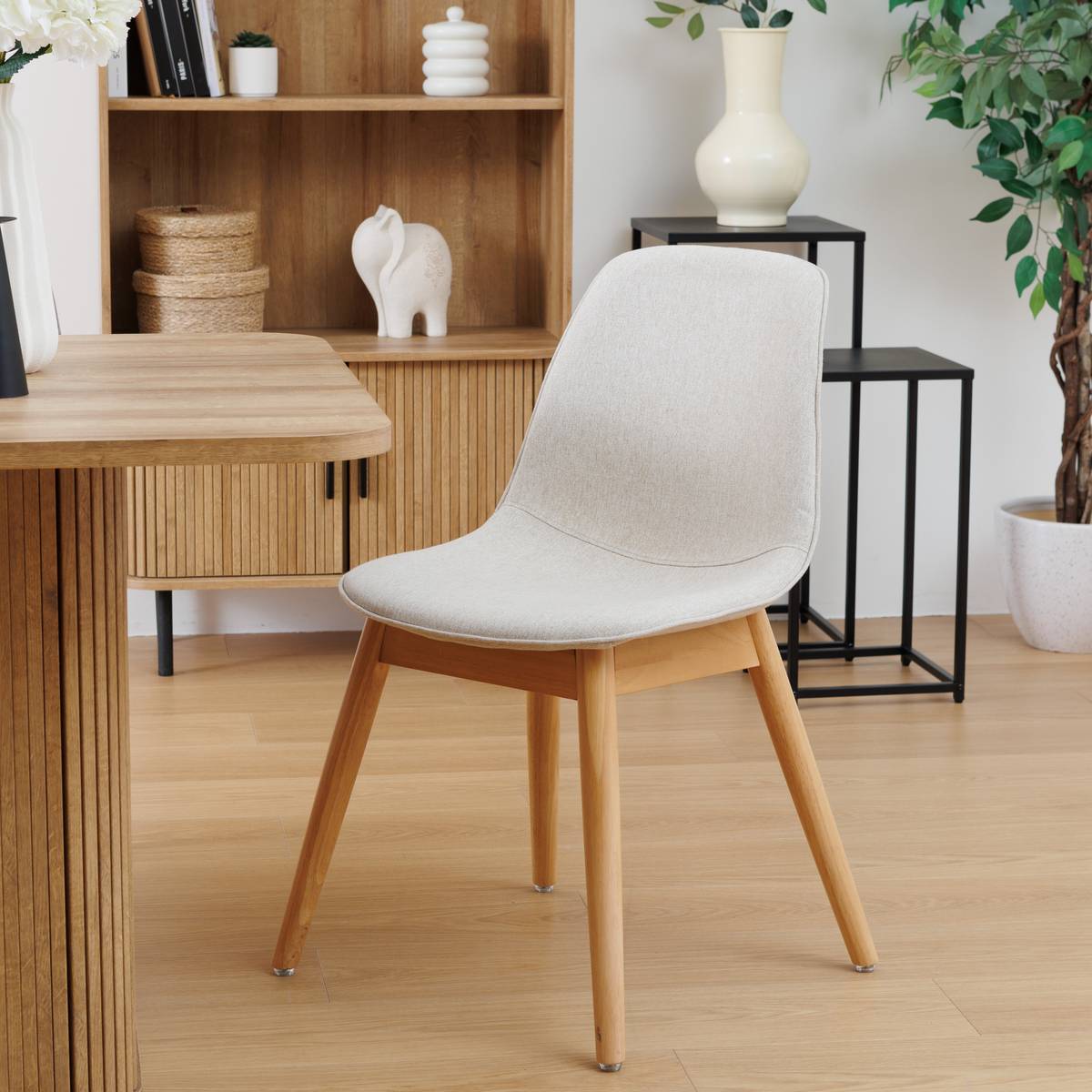 Office chair "Ayati" Beige, 1 seat