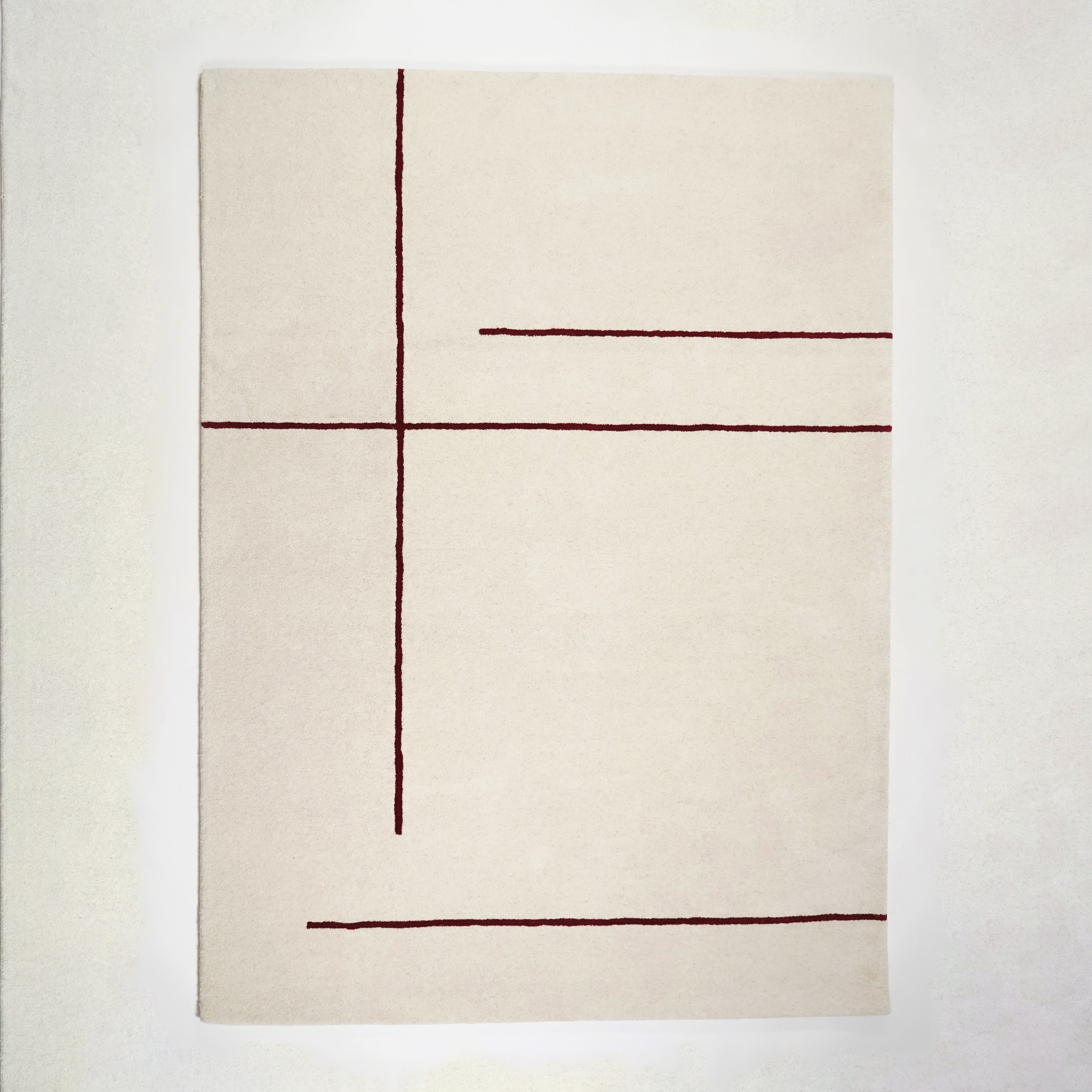 Blokker Line Vloerkleed 200 x 300 cm - Rood