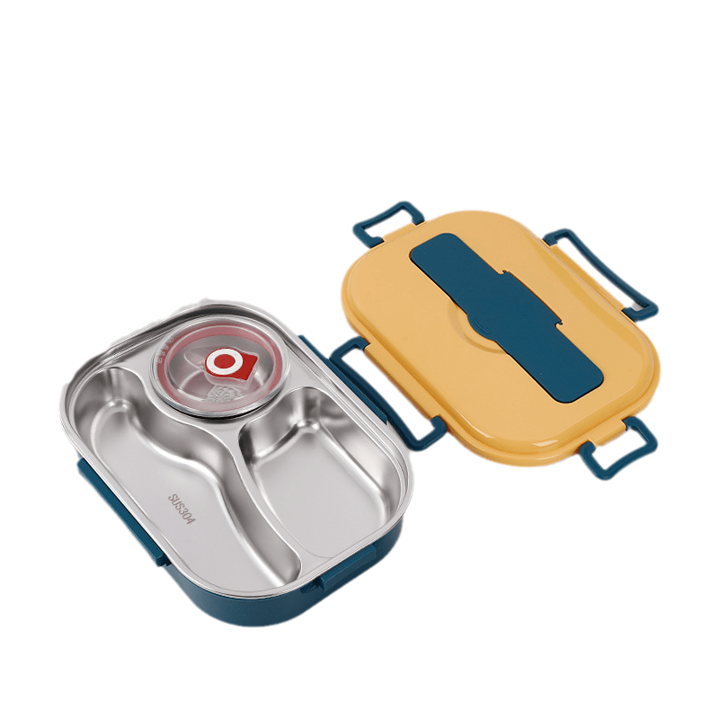 ThermoBox - Lunchbox met Soepkom en 4 Compartimenten
