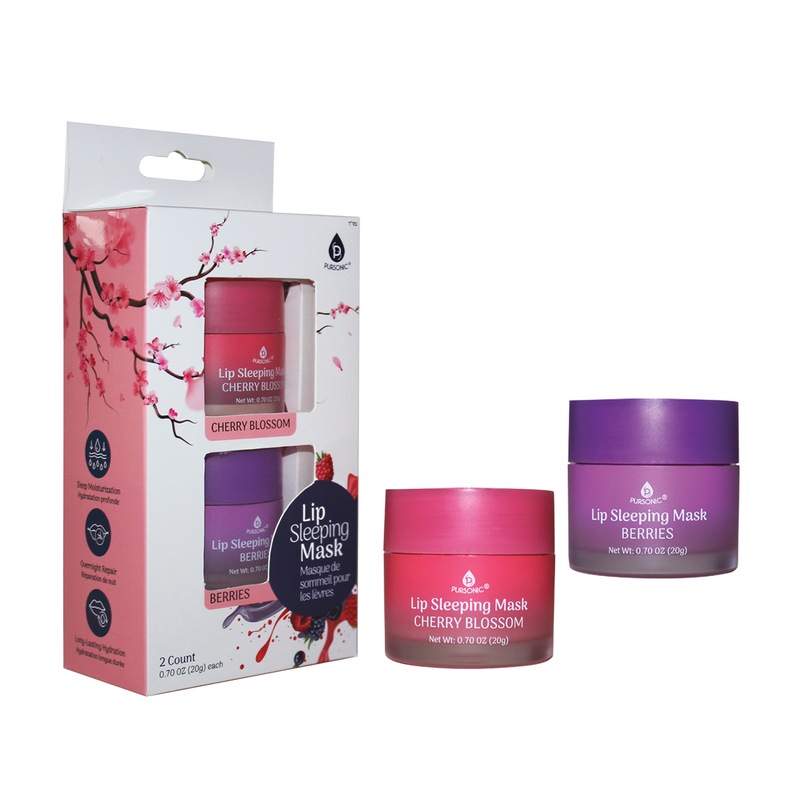 Pursonic Lip Sleeping Mask 2-Piece Set - MIDNIGHT VELVET CATALOG