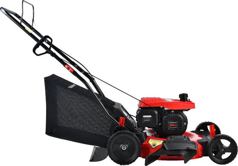 PowerSmart Gas Push Lawn Mower, 209cc, 21-inch, 3-in-1, 8-inch Rear Wheels - DB2194PH - Image 4 PowerSmart Gas Push Lawn Mower, 209cc, 21-inch, 3-in-1, 8-inch Rear Wheels - DB2194PH - Image 4